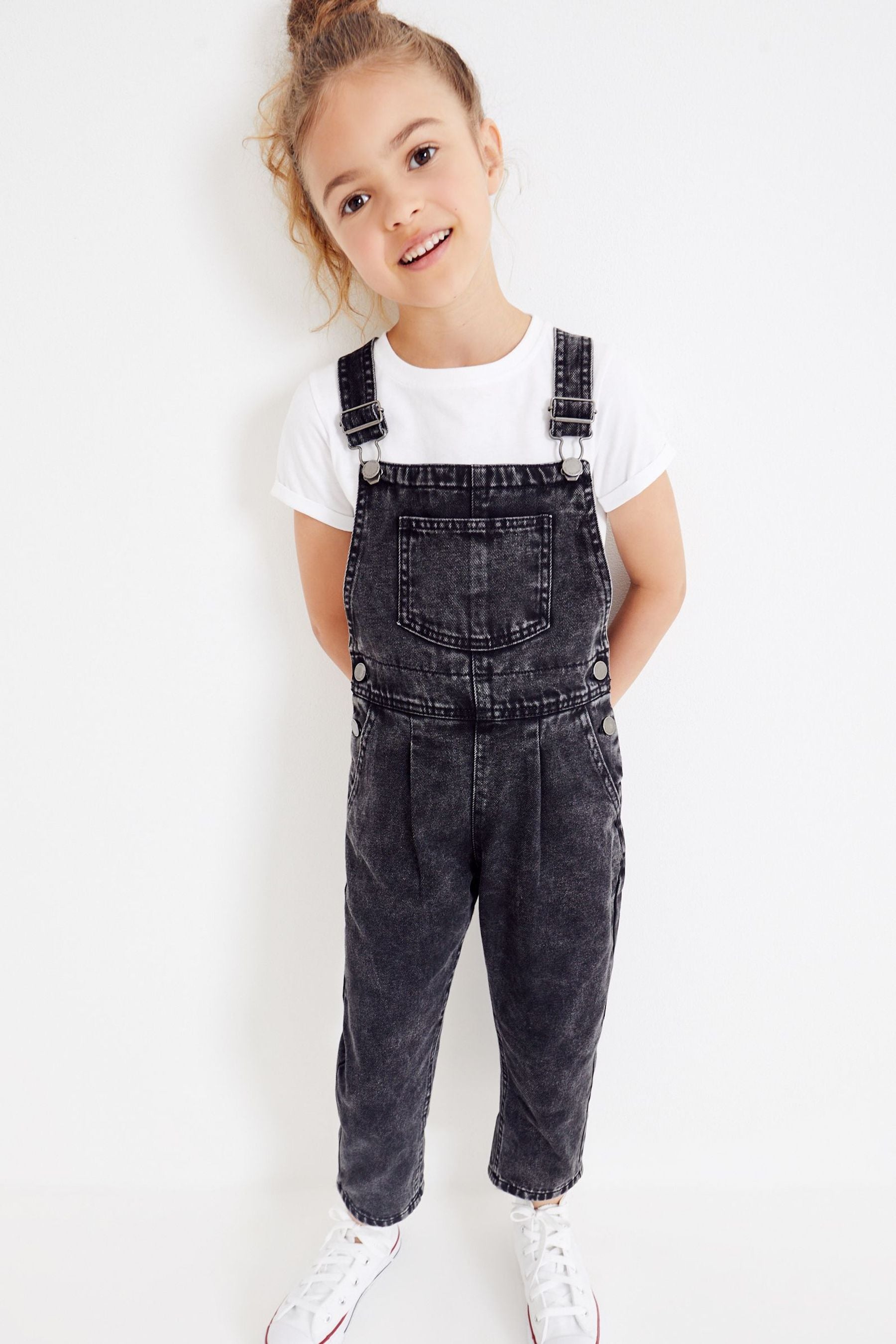 Black Mom Dungarees (3-16yrs)