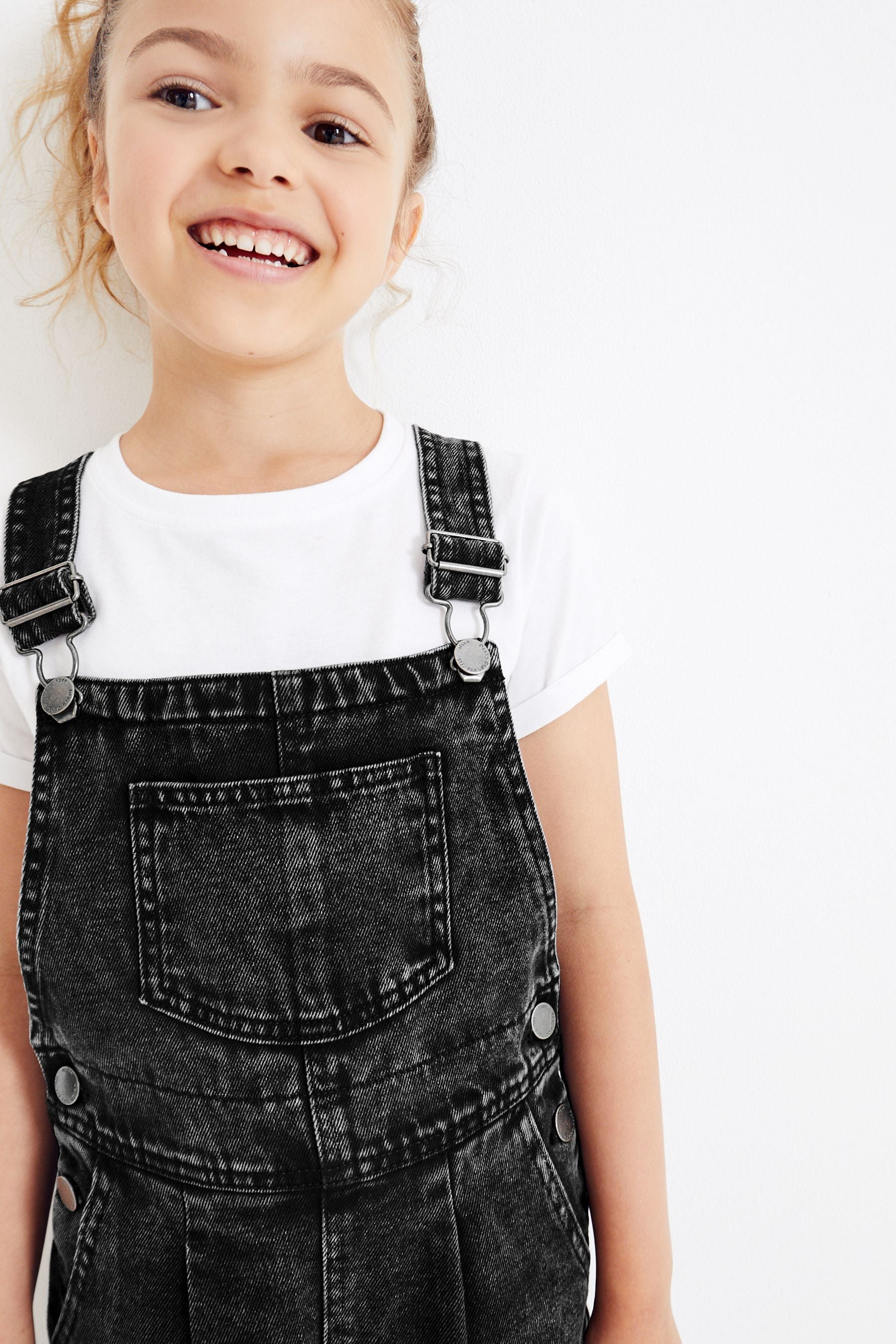 Black Mom Dungarees (3-16yrs)