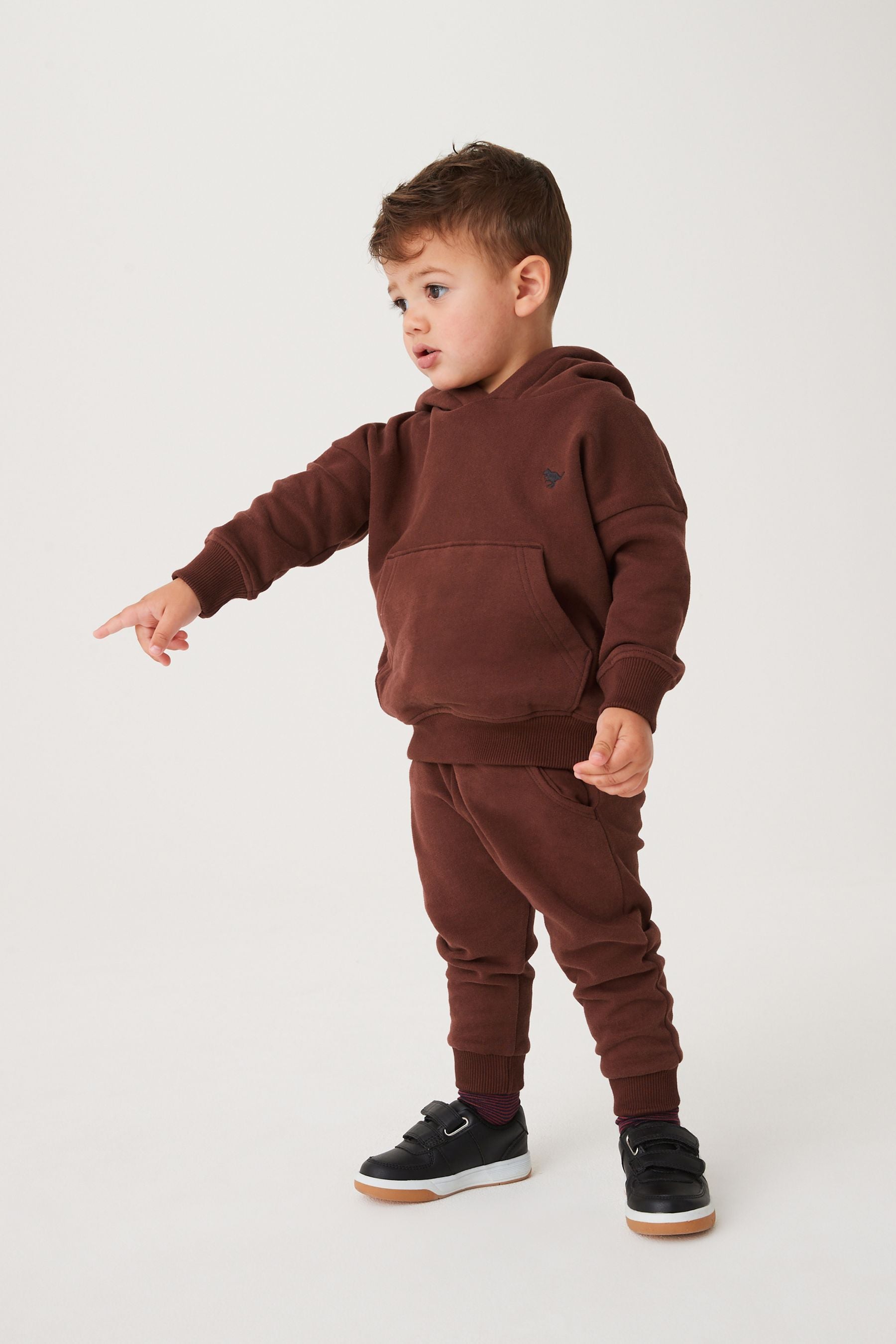 Brown Soft Touch Jersey Joggers (3mths-7yrs)