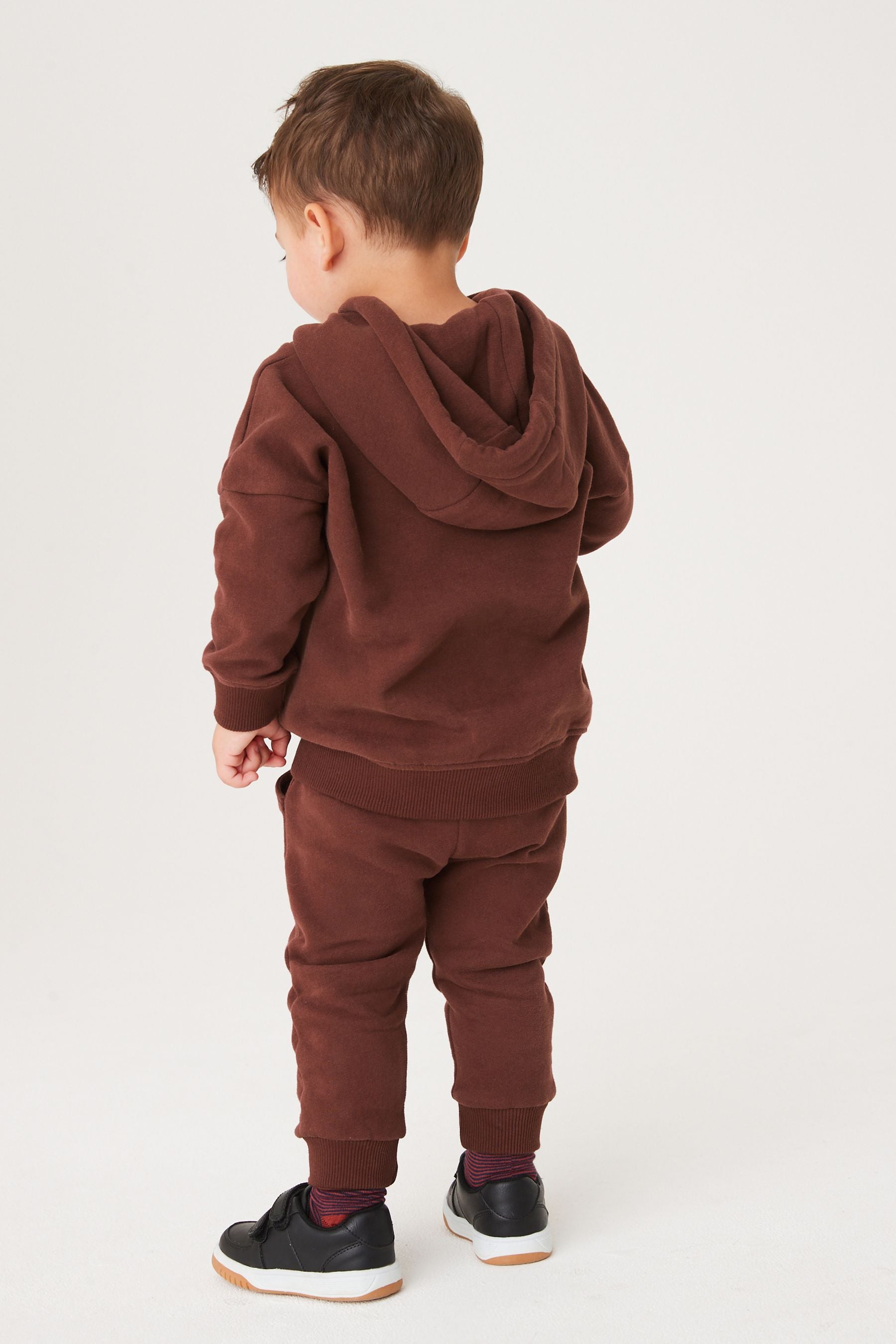 Brown Soft Touch Jersey Joggers (3mths-7yrs)