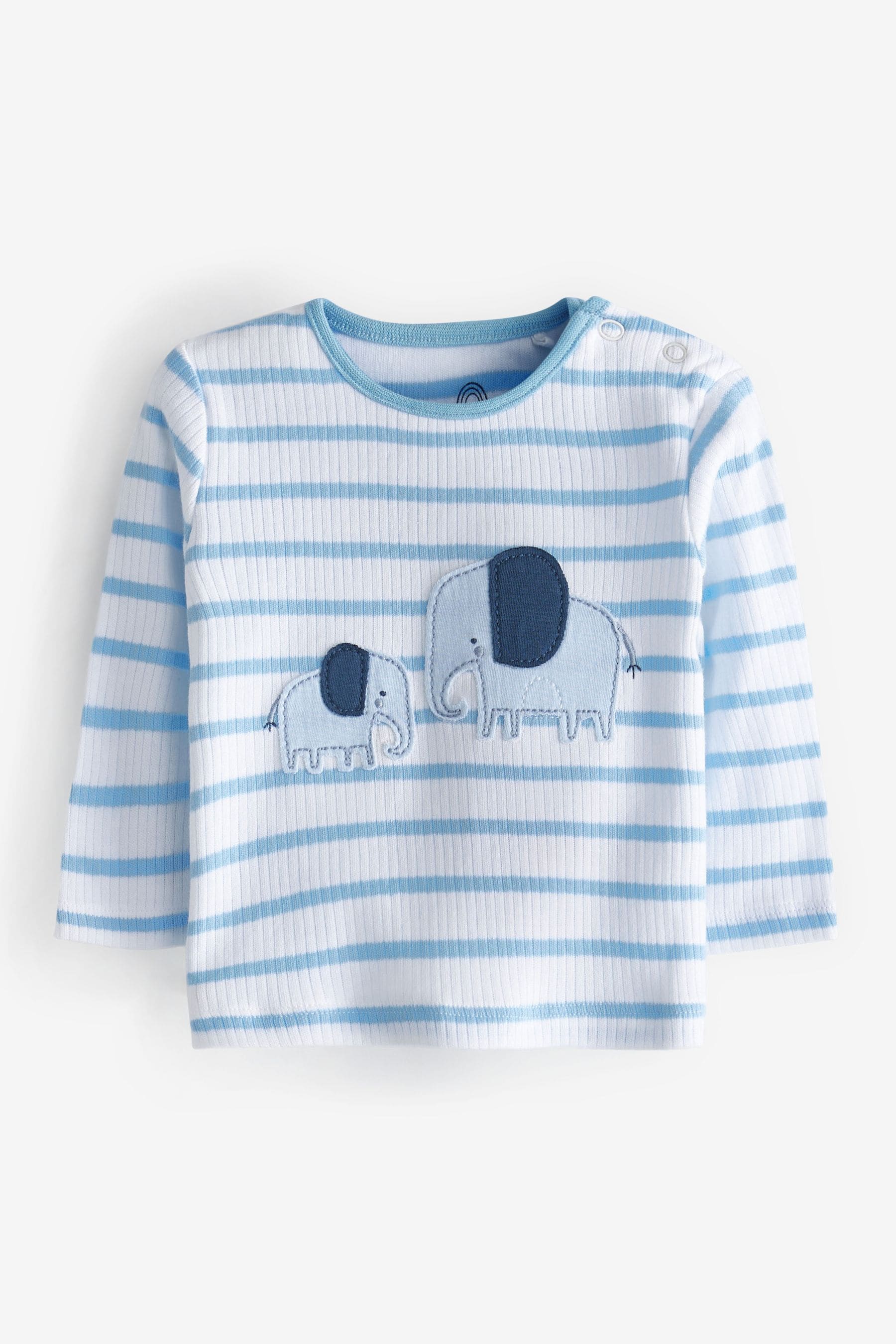 Blue Elephant 3 Pack Long Sleeve T-Shirts