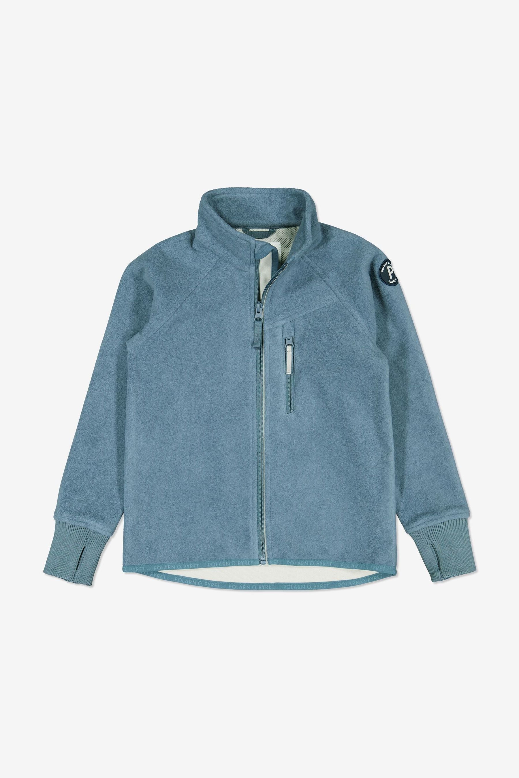 Polarn O Pyret Blue Waterproof Fleece Jacket