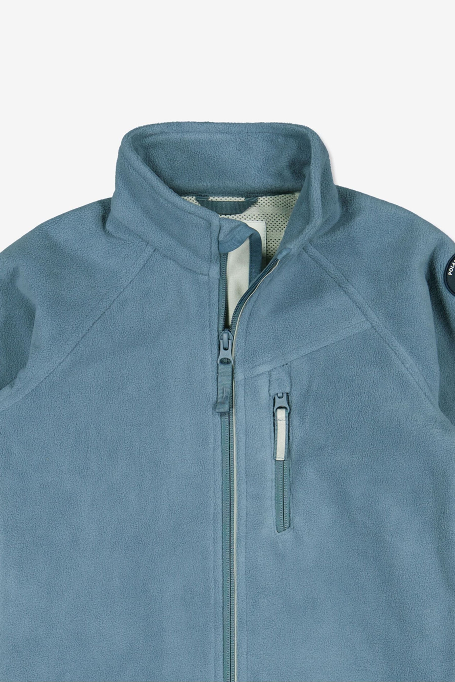 Polarn O Pyret Blue Waterproof Fleece Jacket