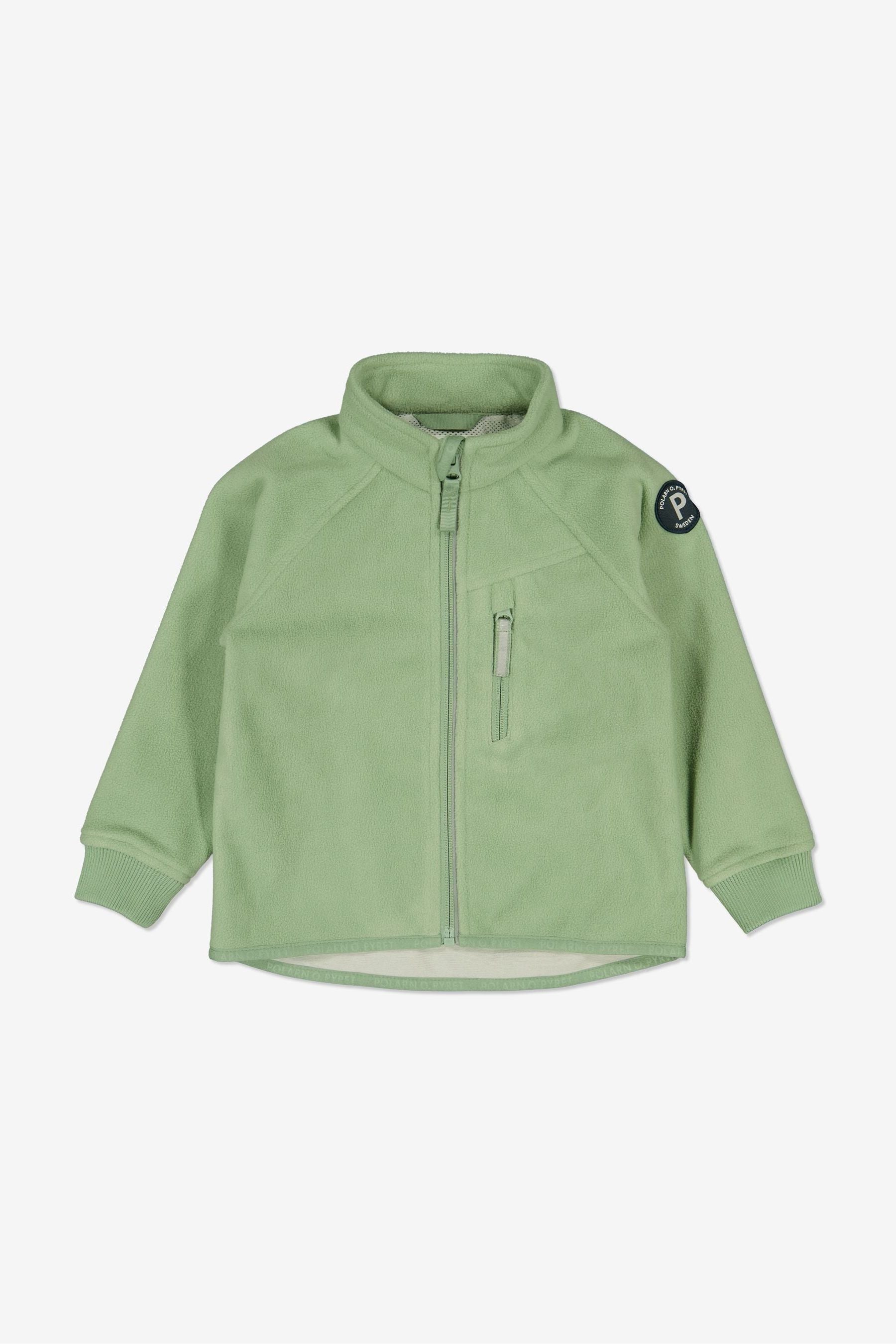 Polarn O. Pyret Green Waterproof Fleece Jacket