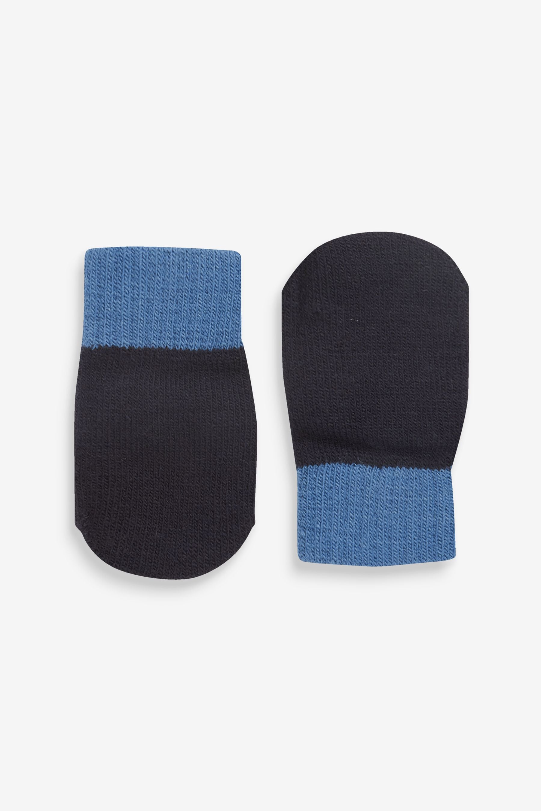 Blue/Grey 3 Pack Mittens (3mths-6yrs)