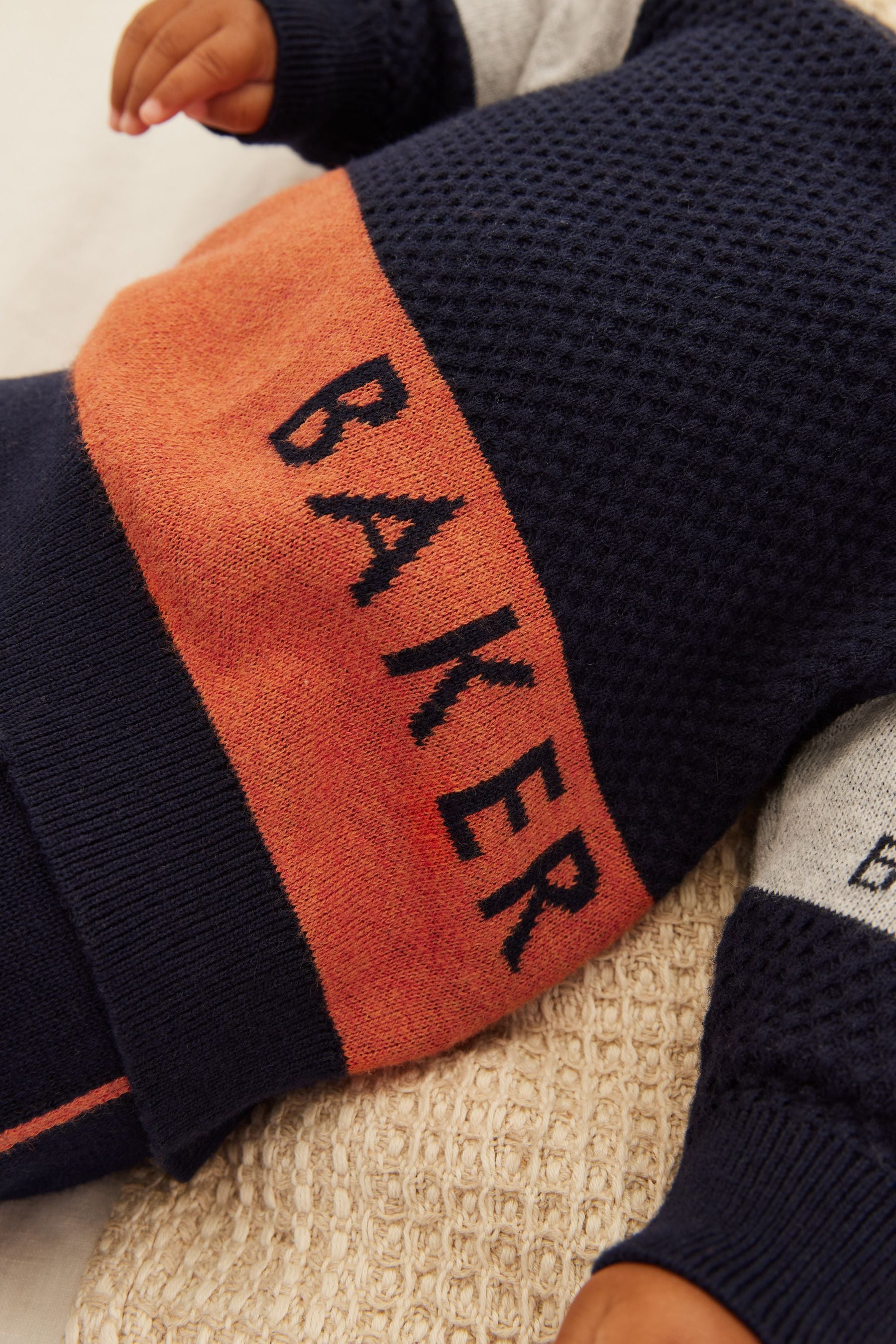 Baker by Ted Baker Navy Blue Knitted Set