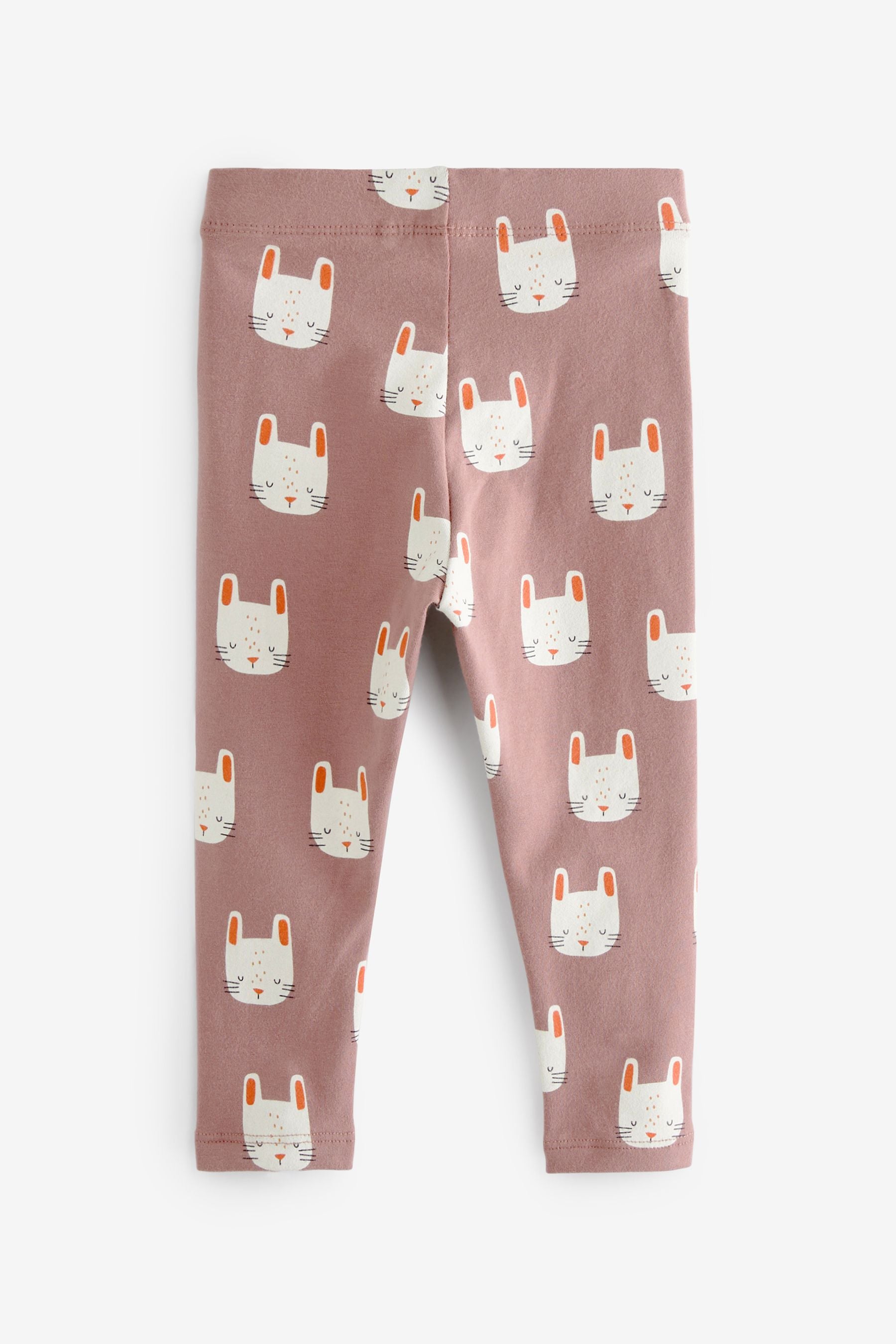 Neutral Cat Leggings (3mths-7yrs)