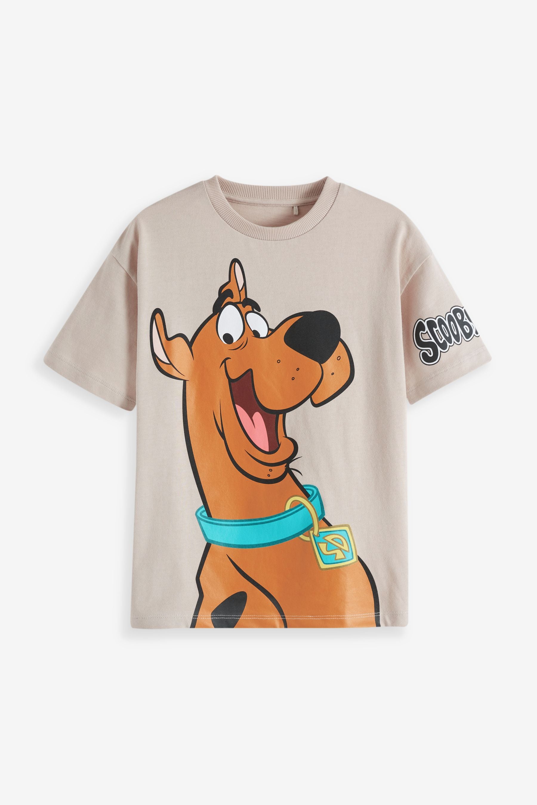 Scooby-Doo Stone Grey License Oversized T-Shirt (3-16yrs)