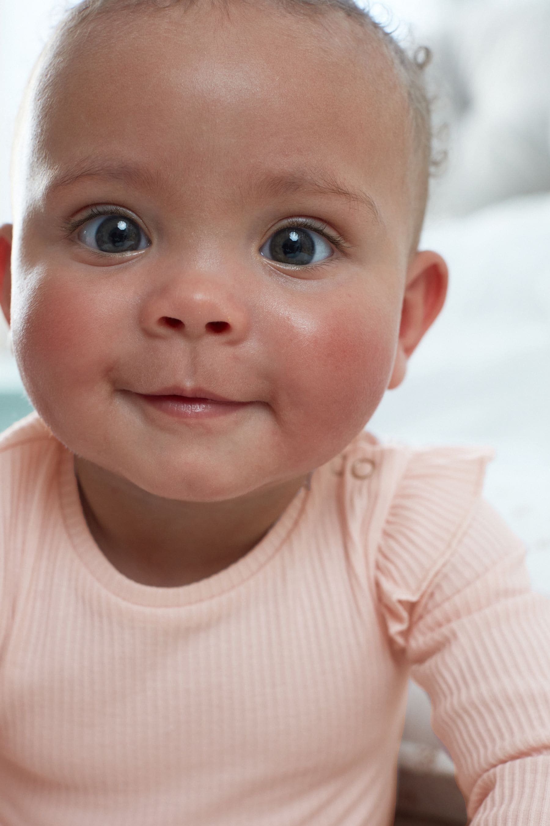 Pink/Mint Green Baby Bodysuits 3 Pack