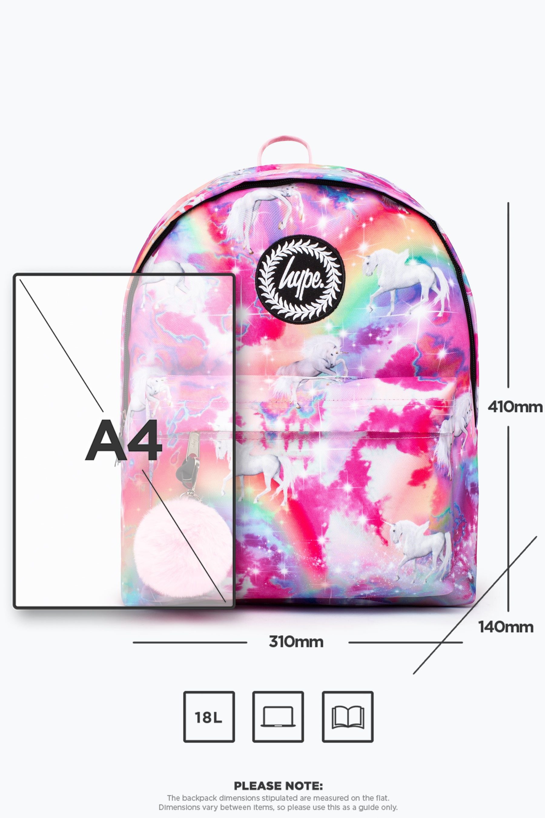 Pink Hype. Pink Magical Unicorn Backpack