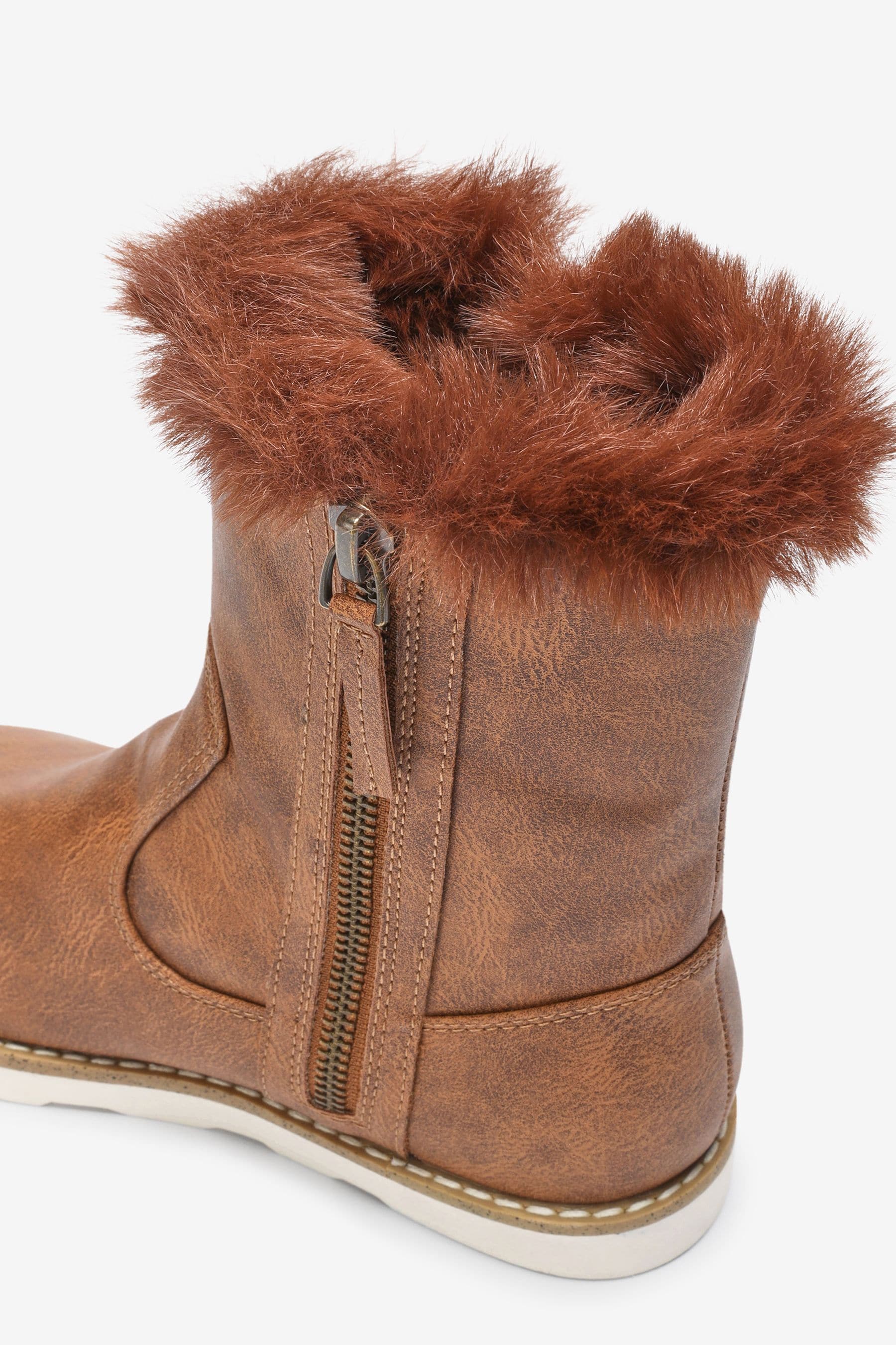 Tan Brown Thermal Thinsulate Lined Boots