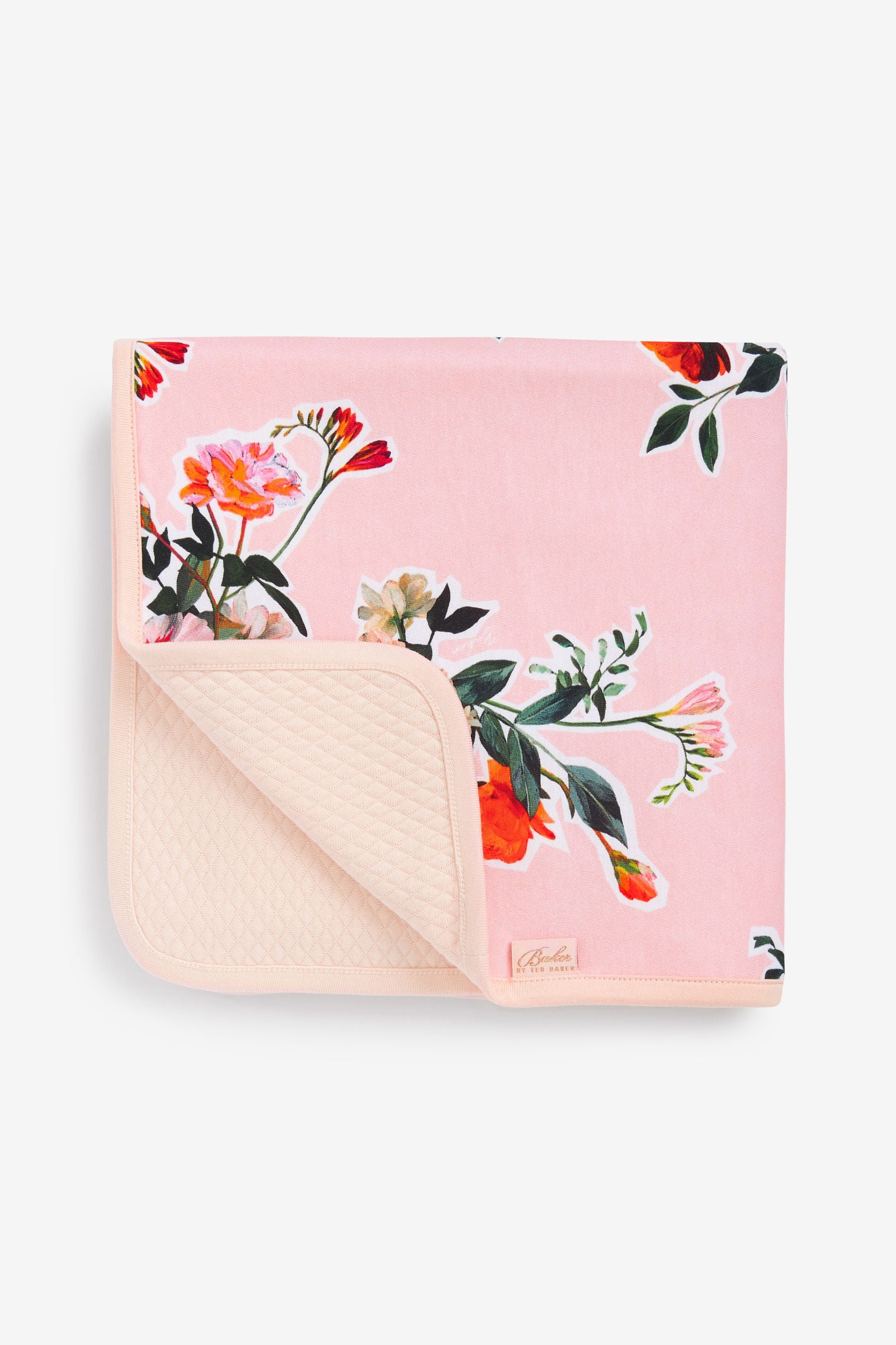 Pink Baker by Ted Baker Pink Floral Print Blanket