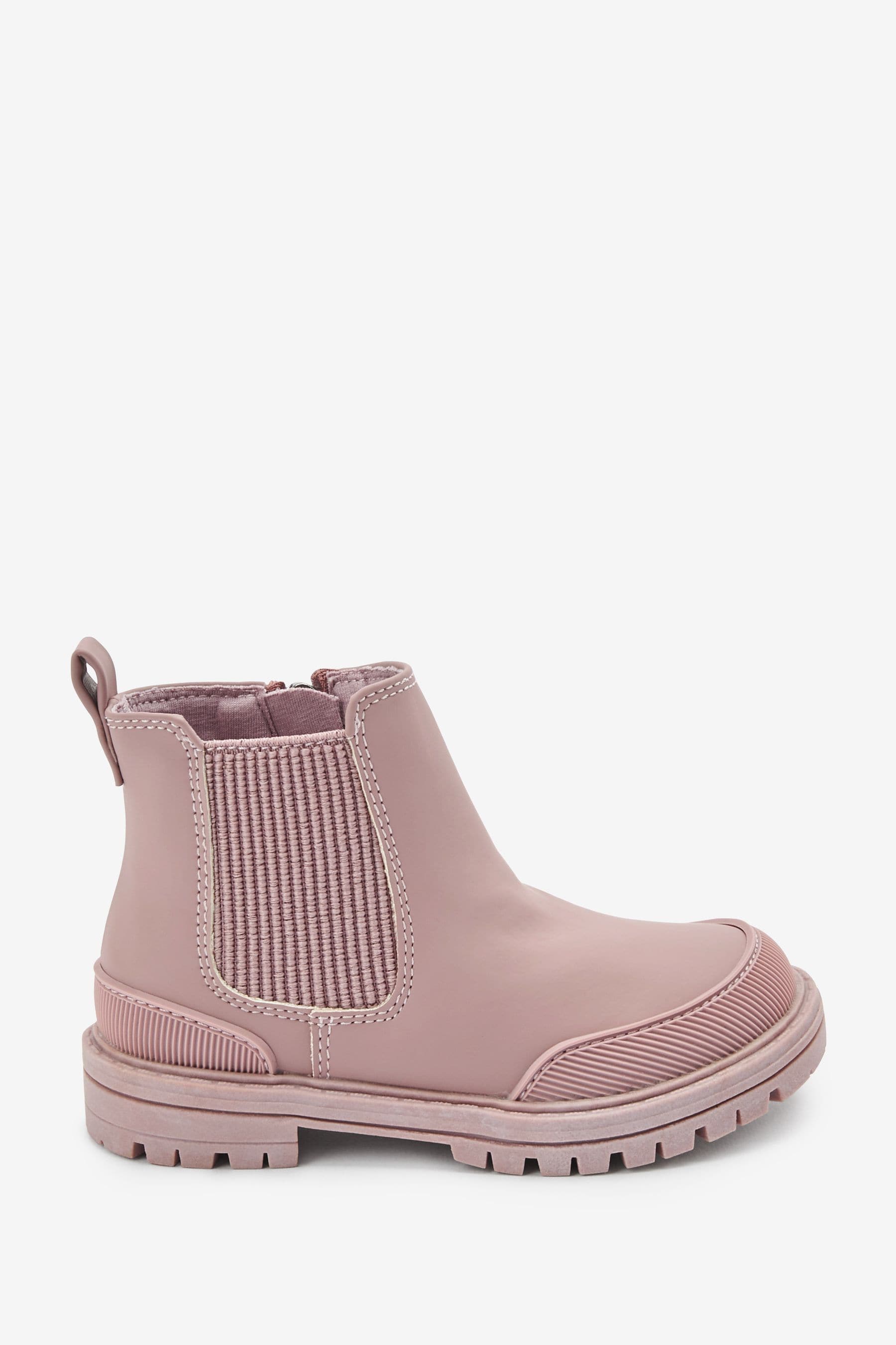 Pink Chelsea Boots