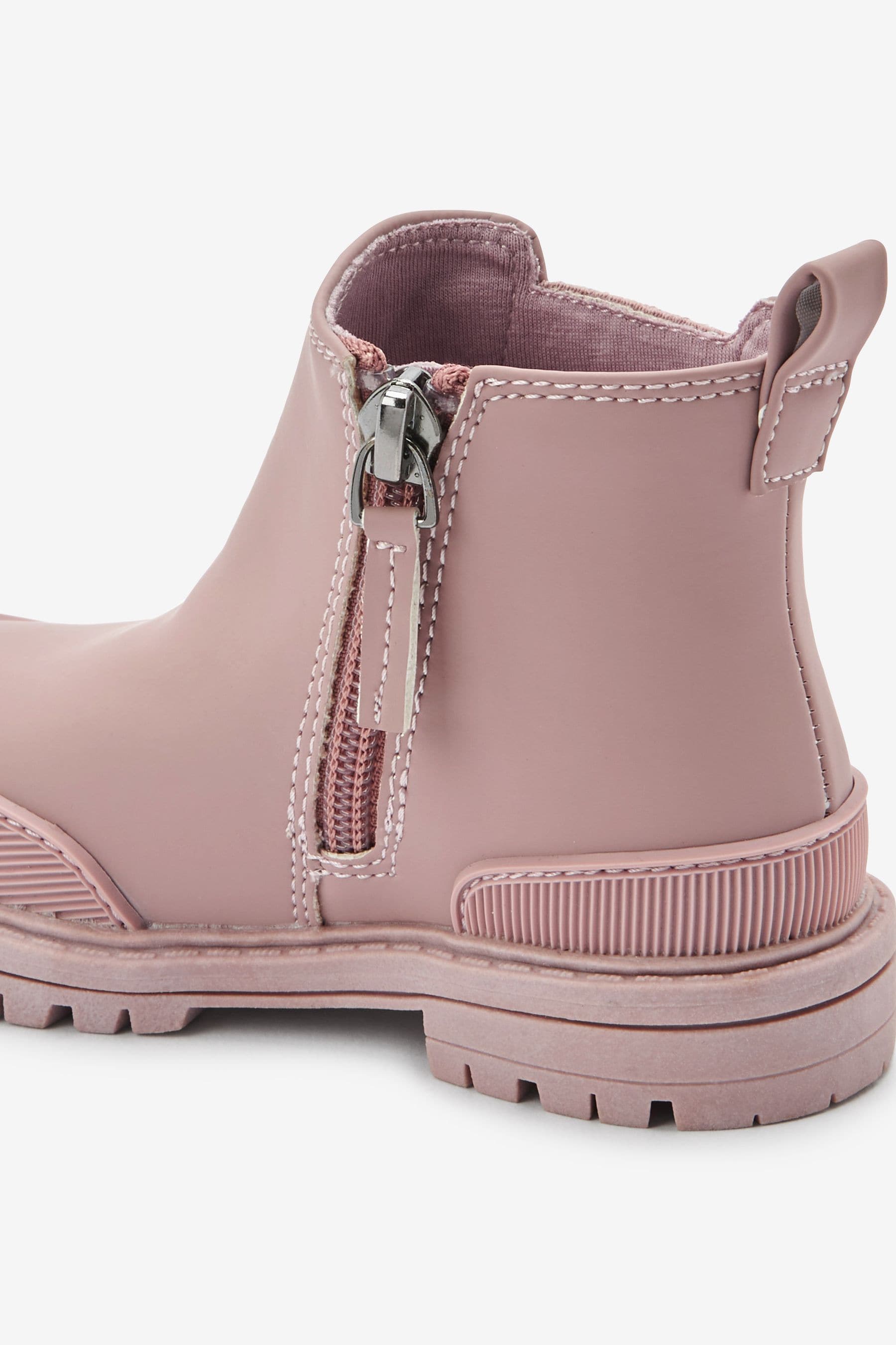 Pink Chelsea Boots