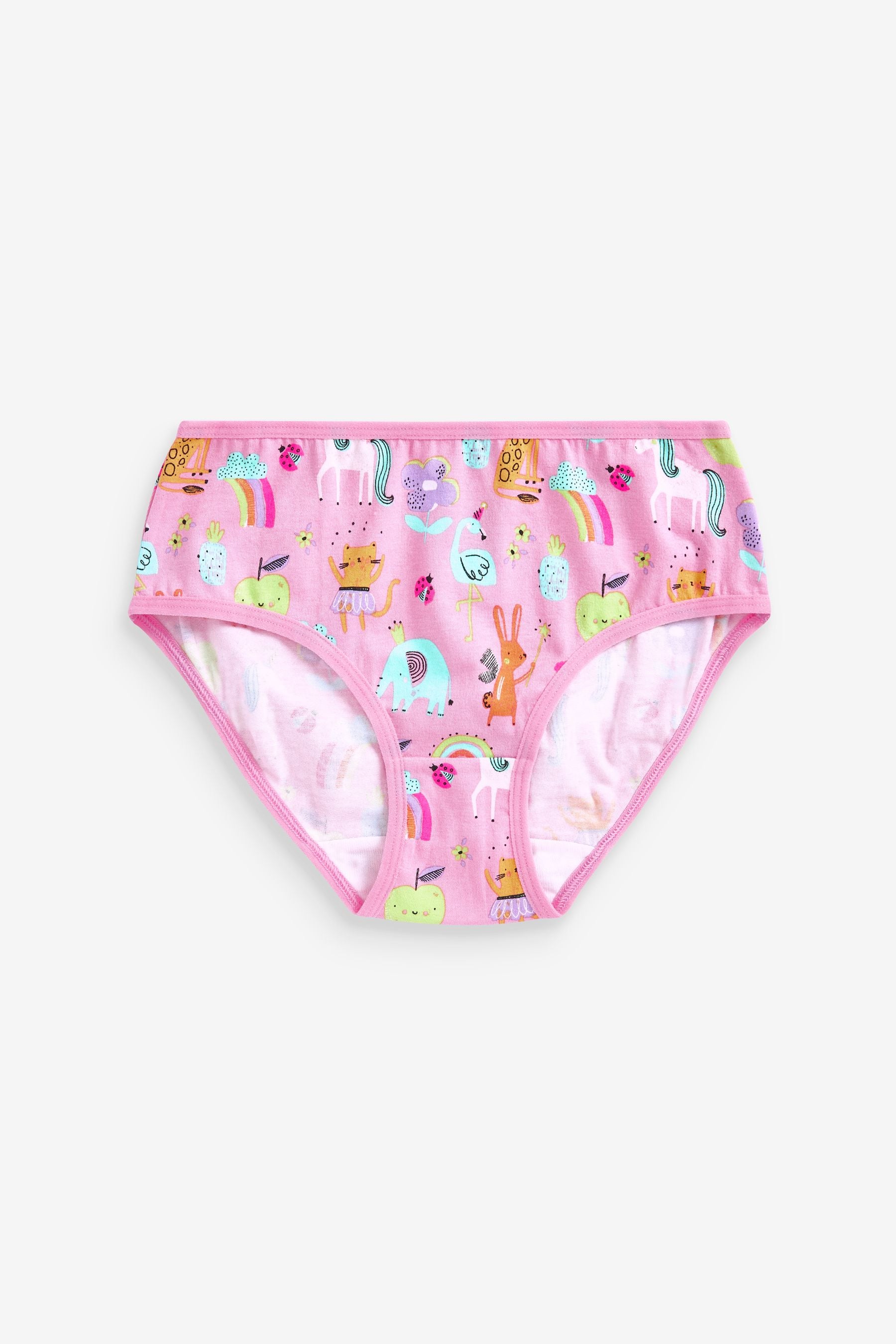 Pastel Unicorn Character 7 Pack Briefs (1.5-16yrs)