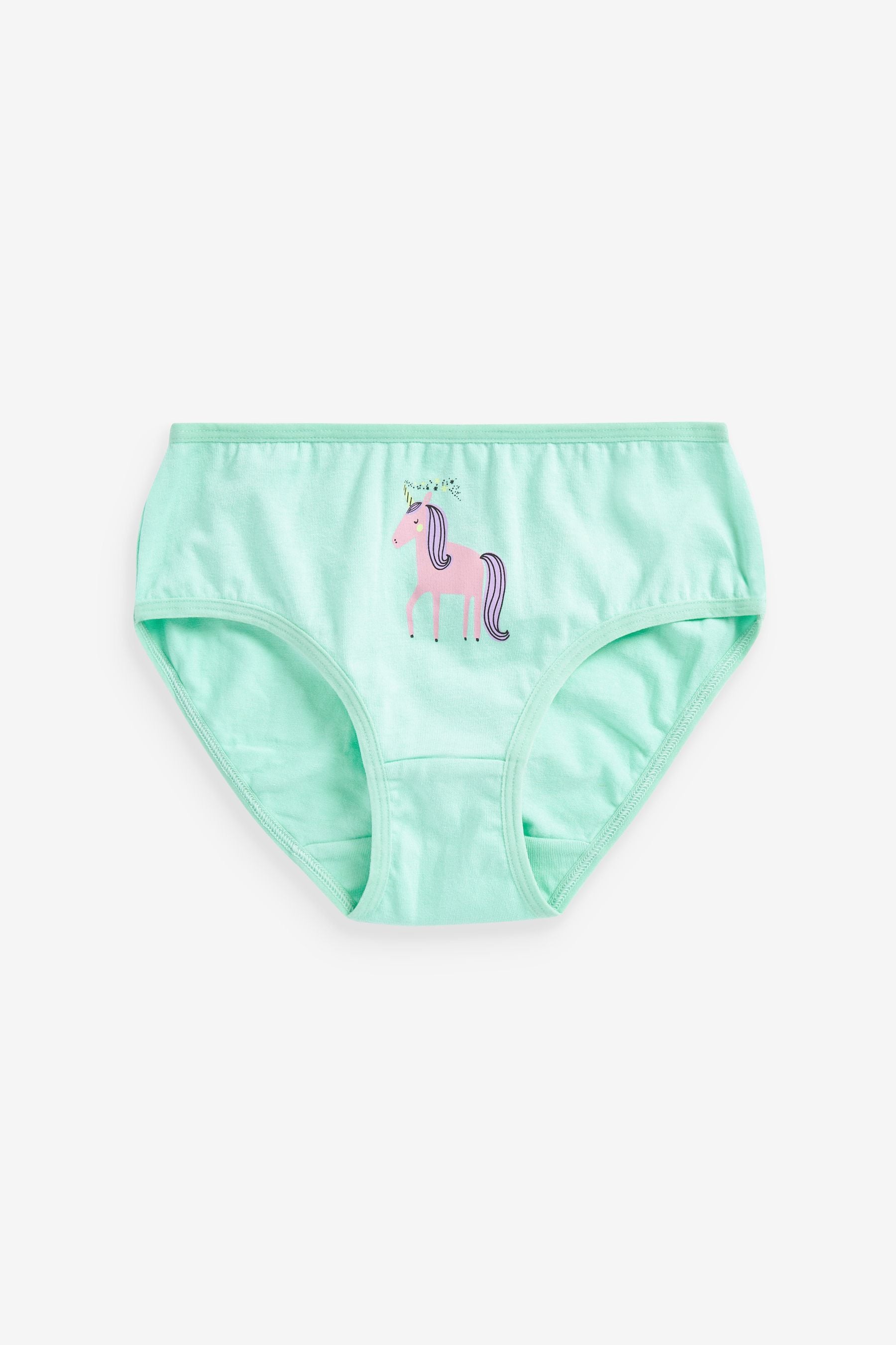 Pastel Unicorn Character 7 Pack Briefs (1.5-16yrs)