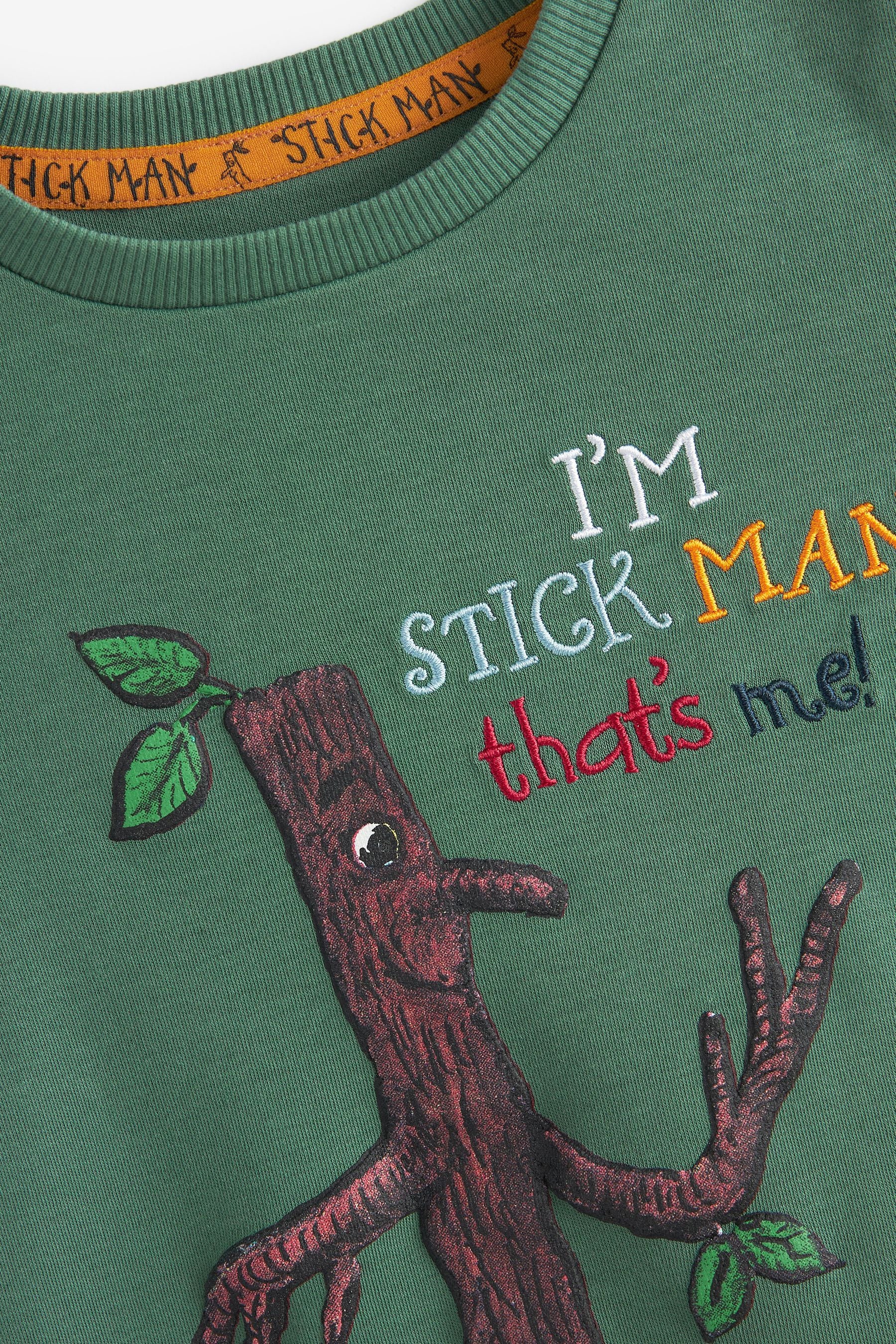 Stick Man Green Snuggle Pyjamas (9mths-9yrs)