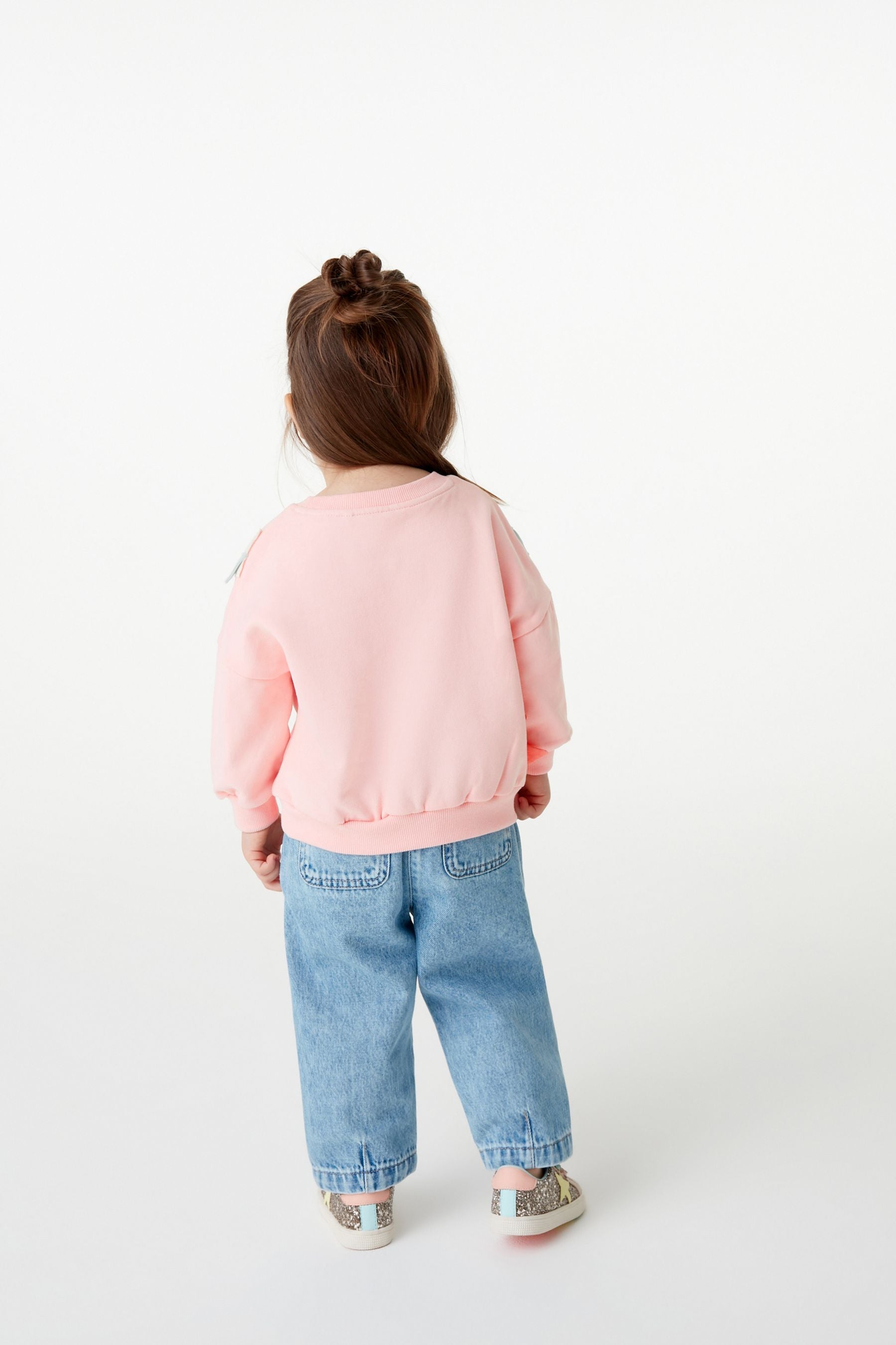 Pink Dinosaur Character Sweatshirt (3mths-7yrs)