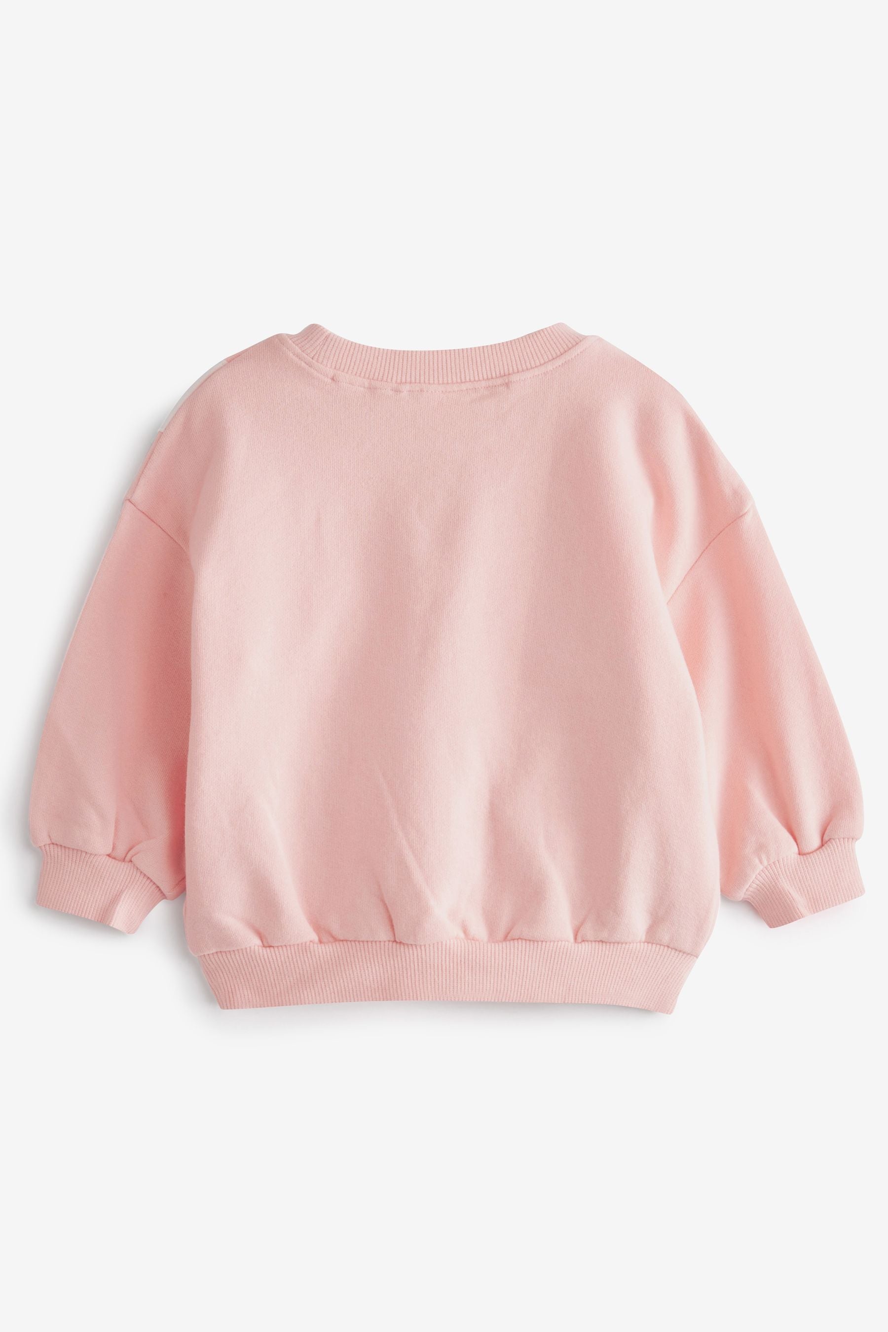 Pink Dinosaur Character Sweatshirt (3mths-7yrs)