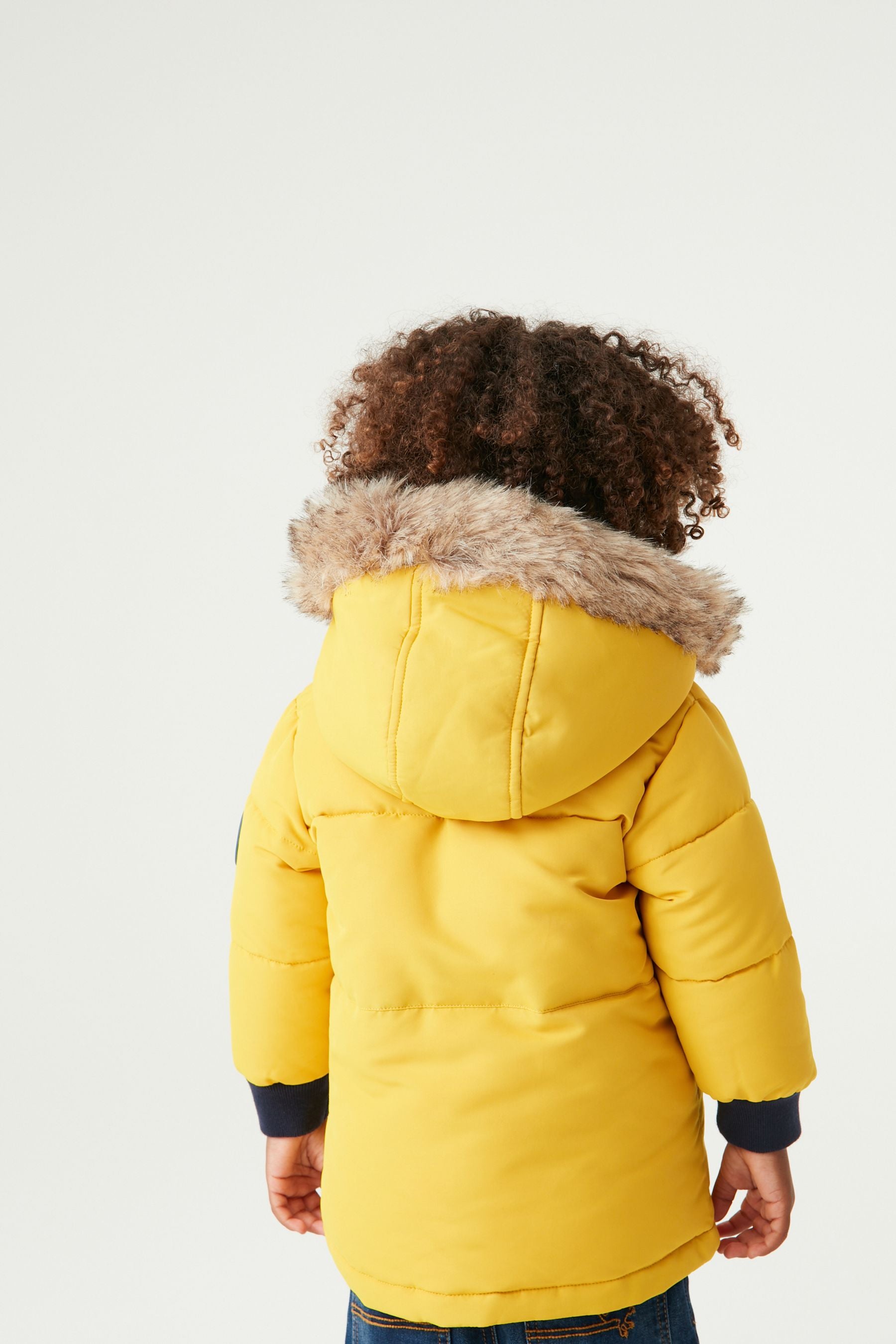 Yellow Premium Padded Coat (3mths-7yrs)