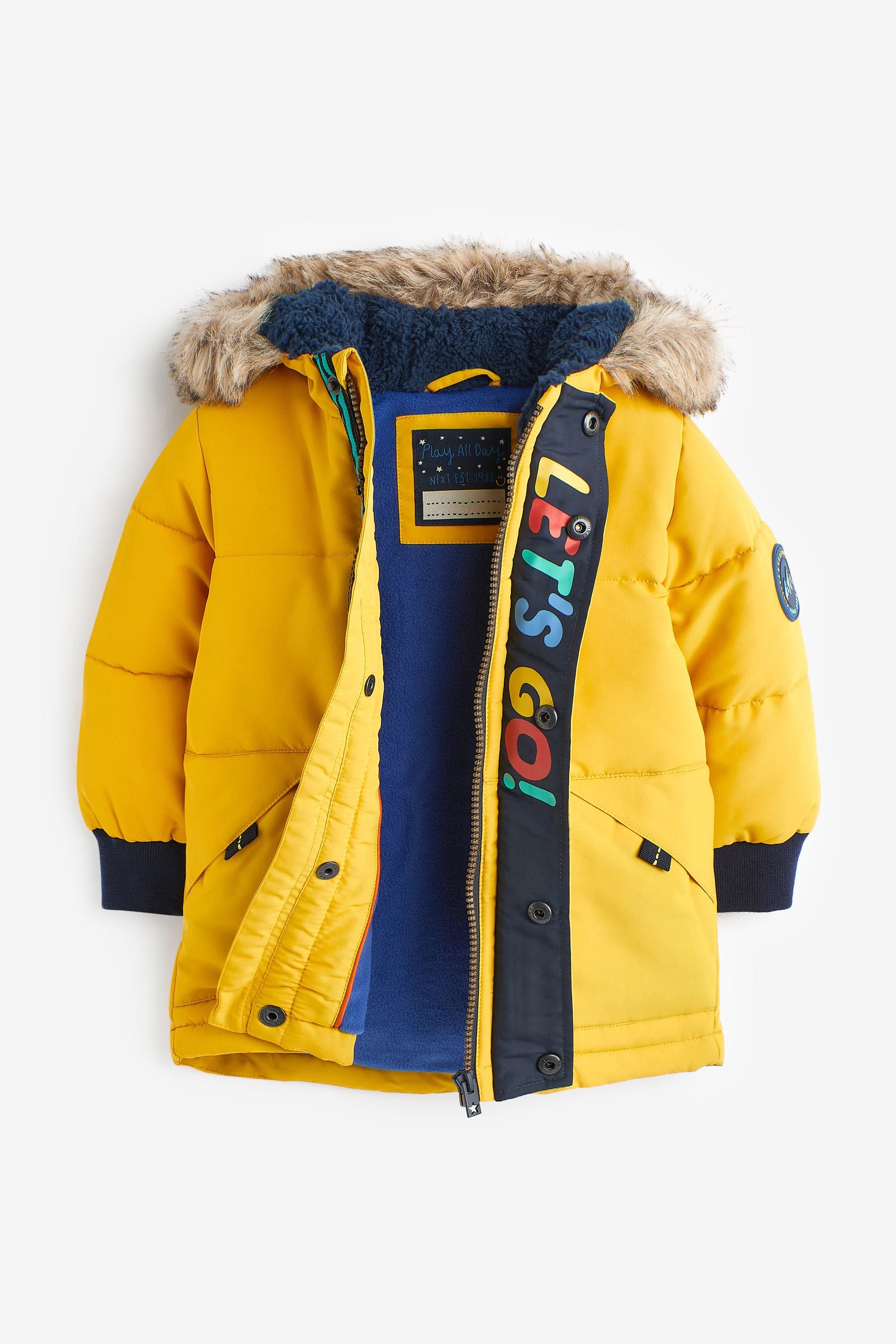 Yellow Premium Padded Coat (3mths-7yrs)