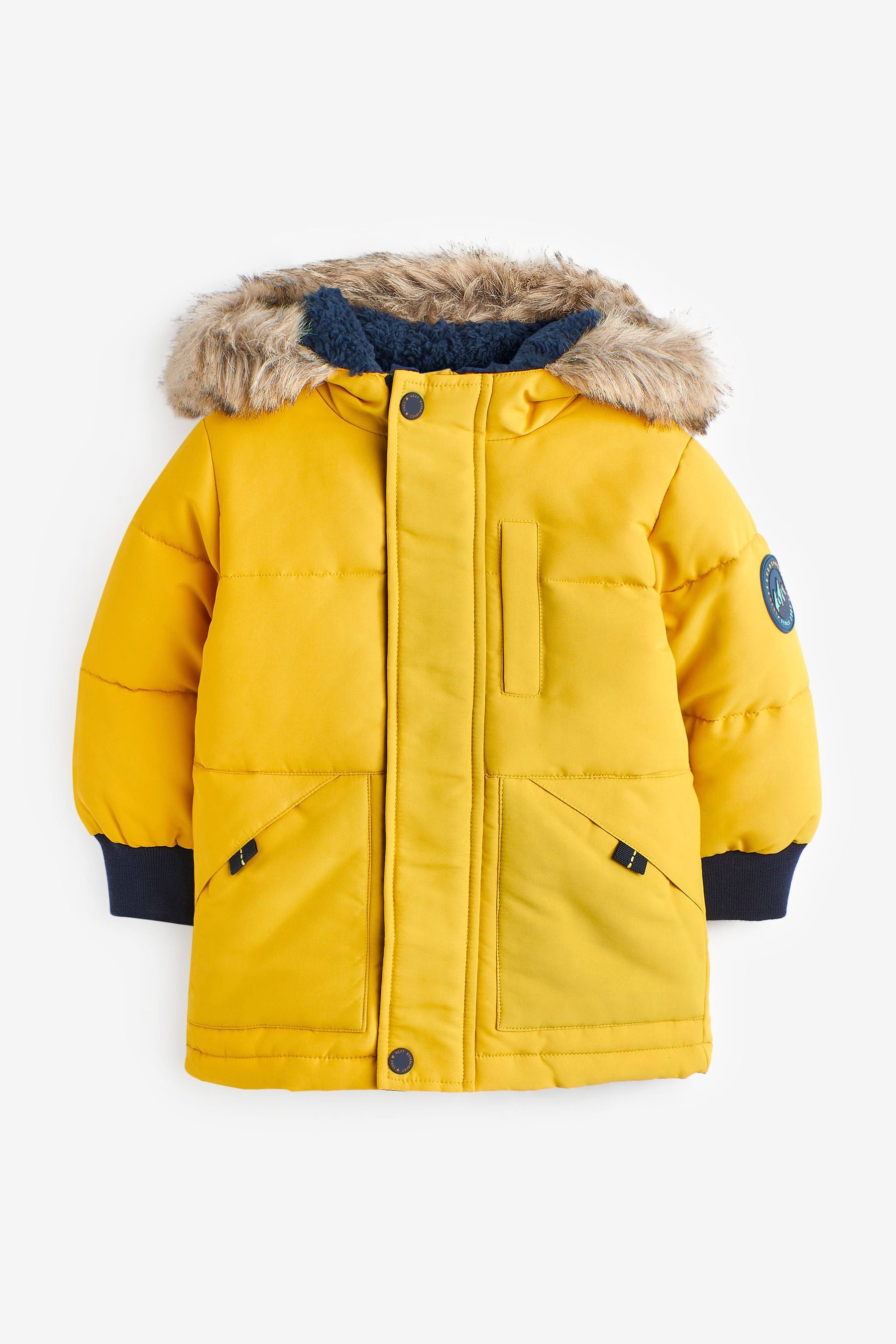 Yellow Premium Padded Coat (3mths-7yrs)