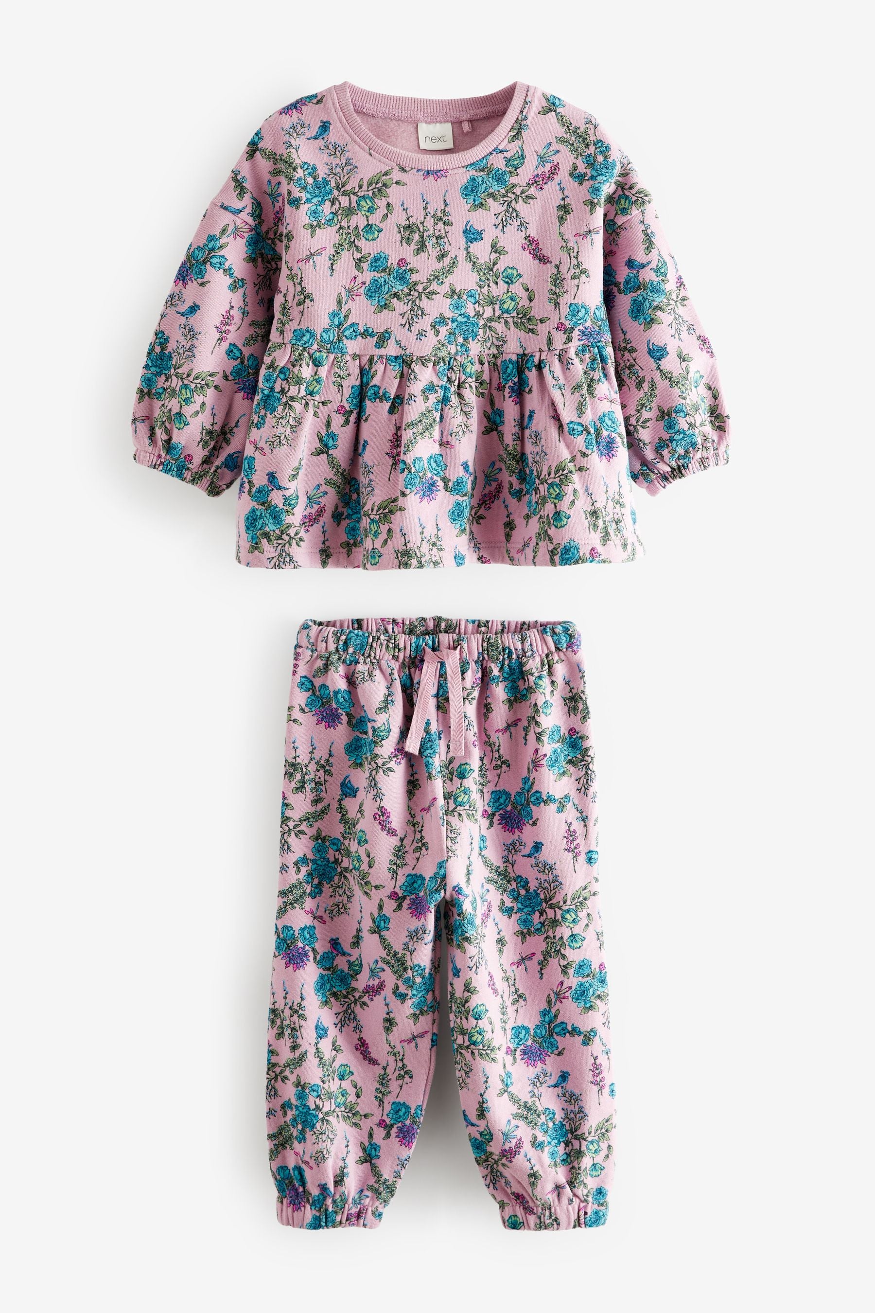 Lilac Floral Set (3mths-7yrs)