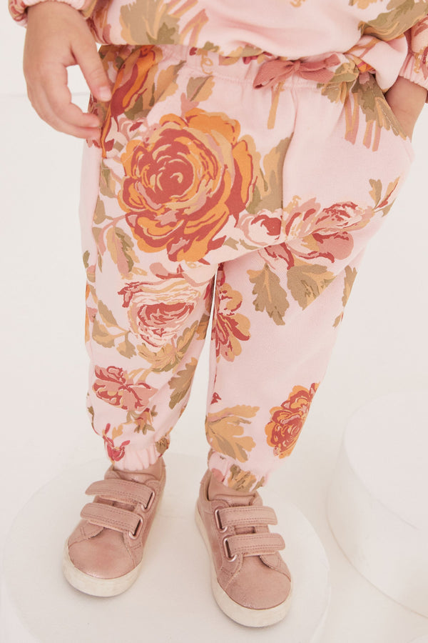 Pink Floral Joggers (3mths-7yrs)