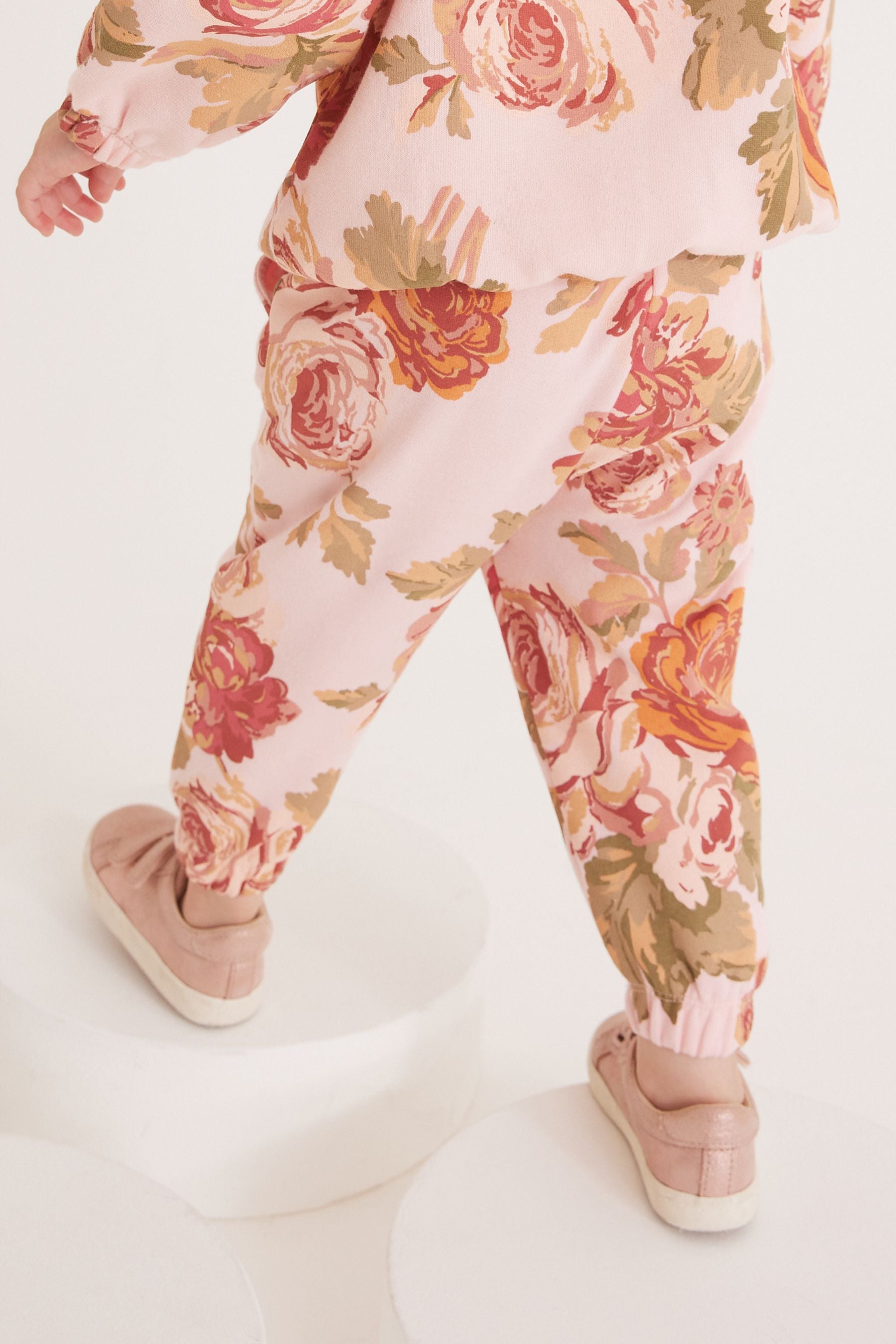 Pink Floral Joggers (3mths-7yrs)