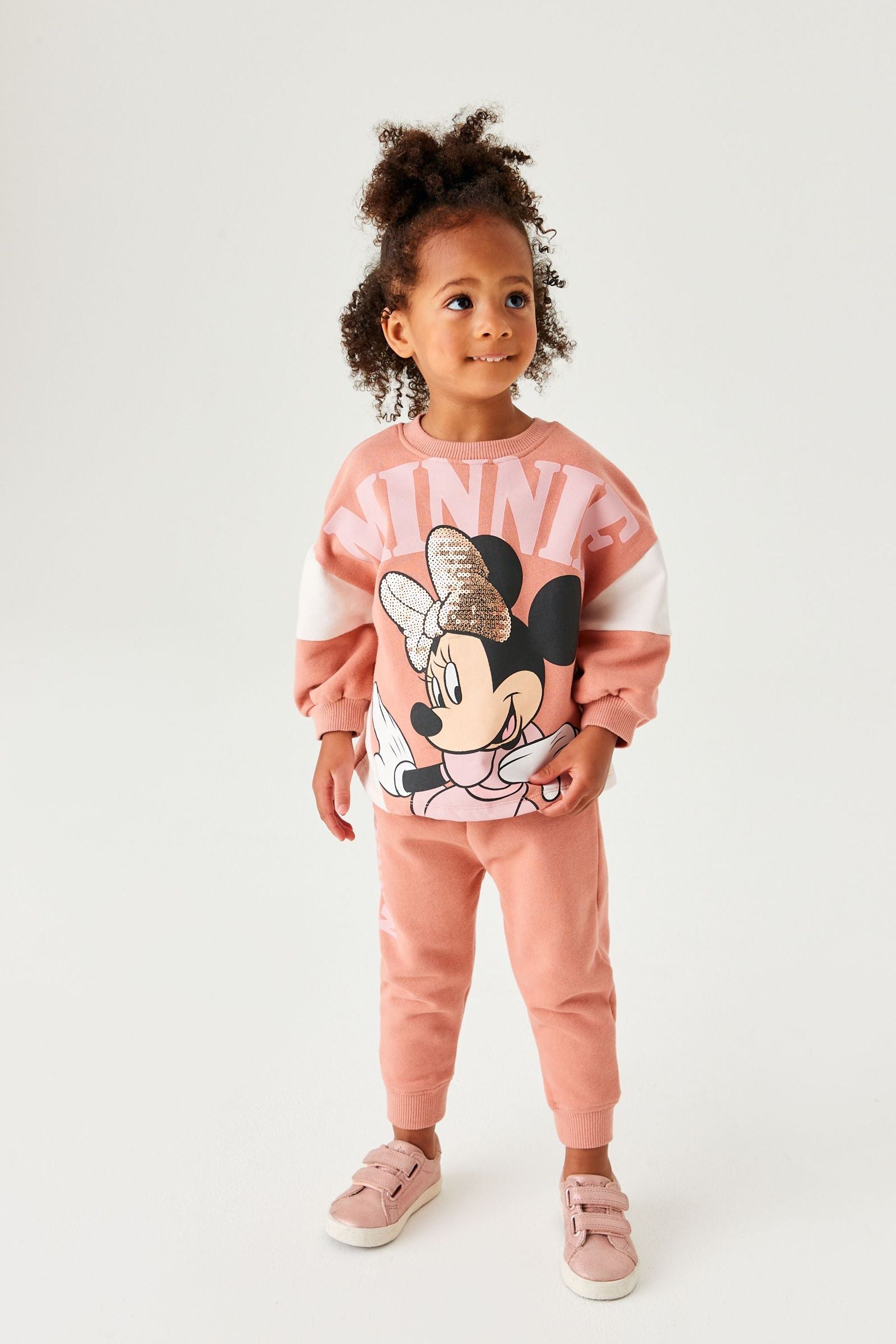 Minnie Mouse Pink Disney Character Co-ord Set (3mths-7yrs)