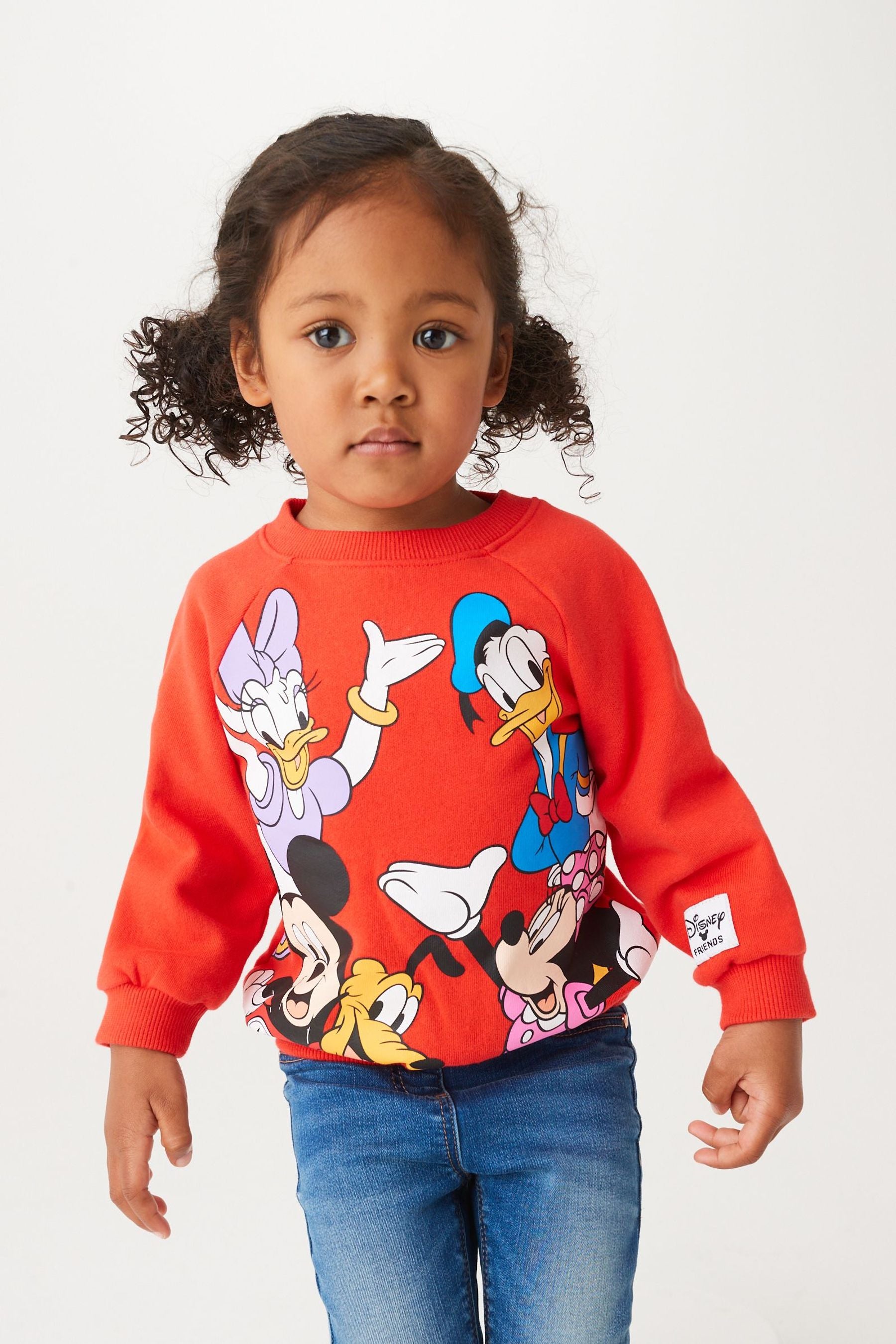 Mickey Mouse Red Sweatshirt (3mths-7yrs)