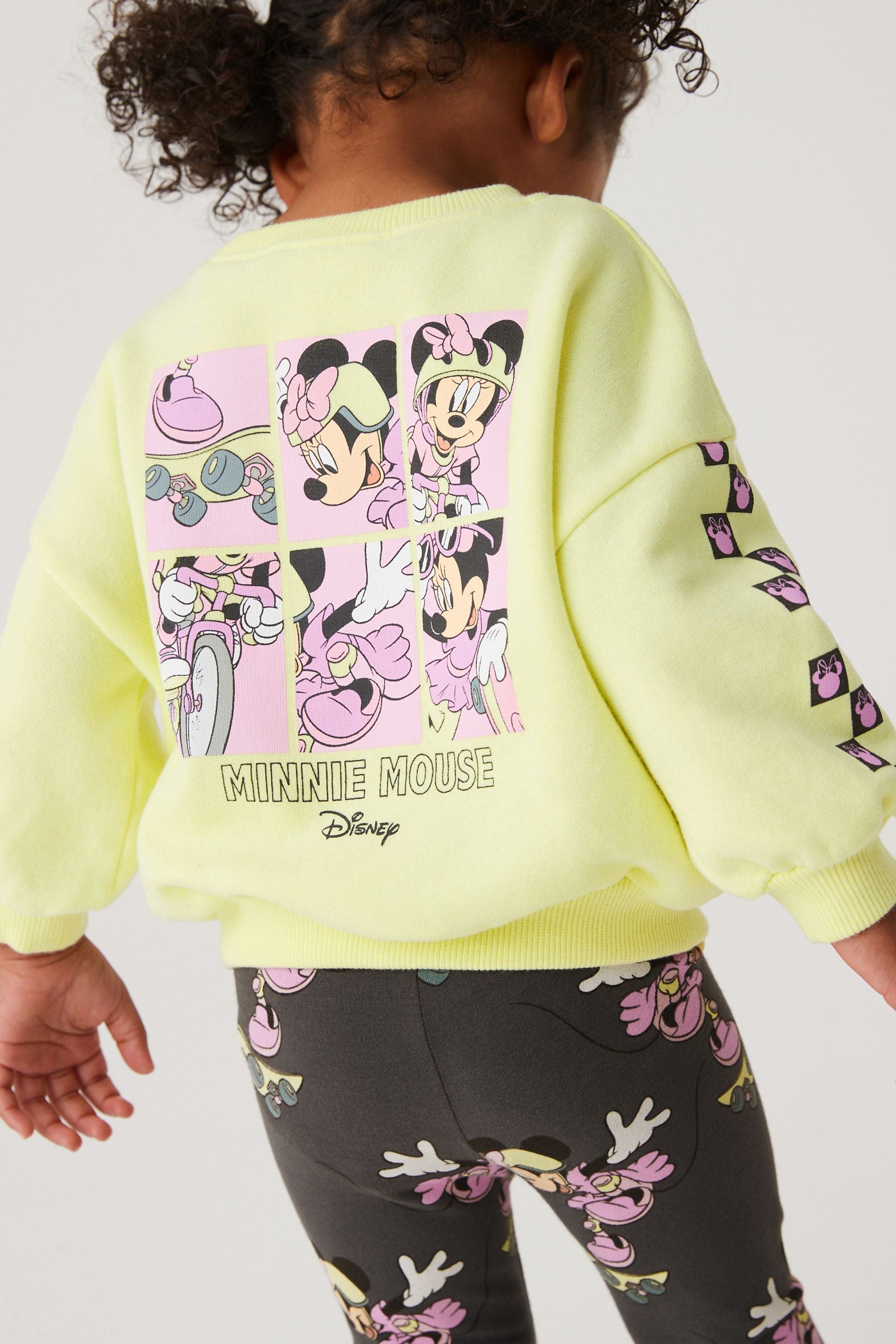 Mickey Mouse Lime Green Character Sweat And Joggers Set (3mths-7yrs)