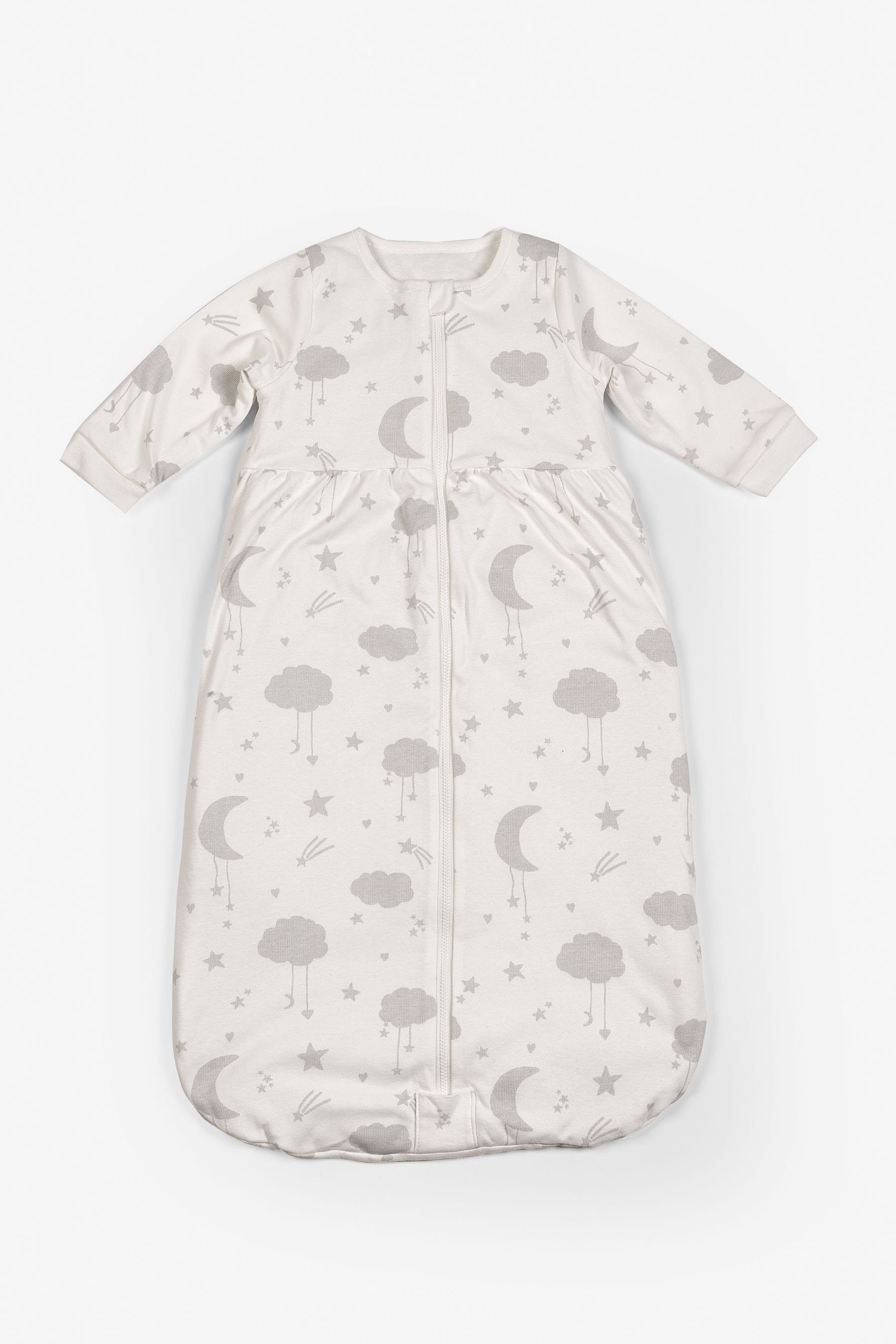 Grey Moon & Stars Baby Supersoft 2.5 Tog Sleep Bag