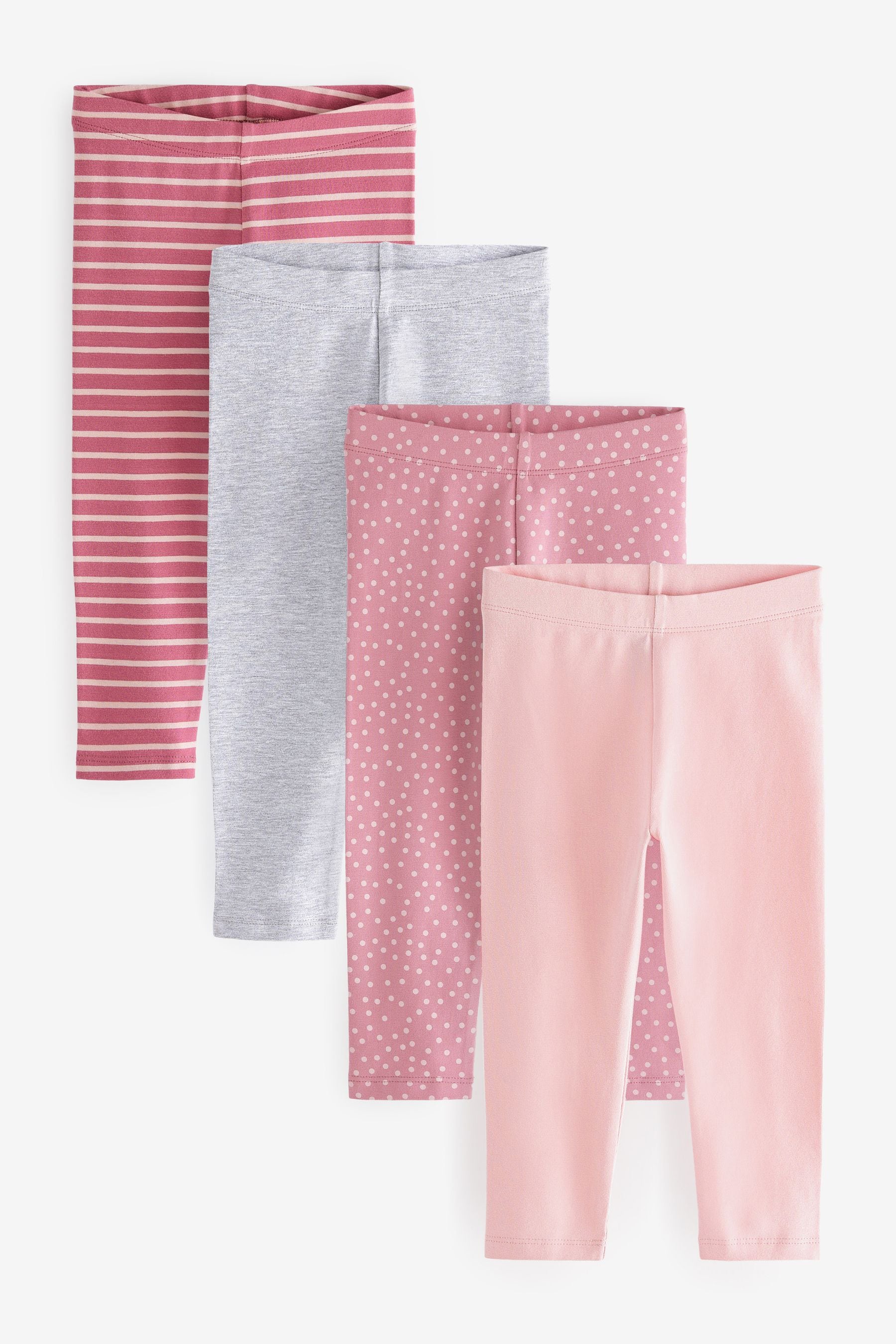 Pink Leggings 4 Pack (3mths-7yrs)