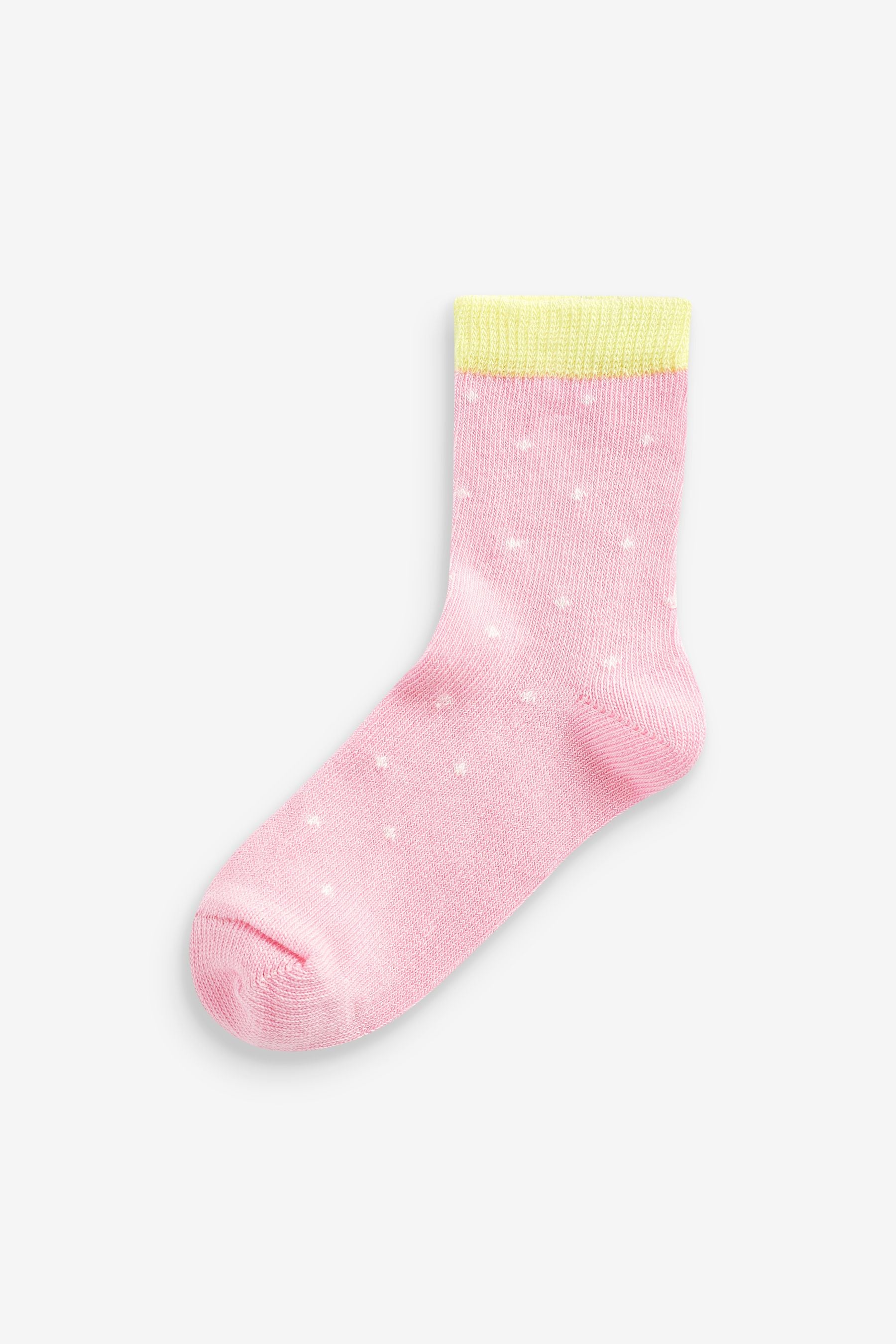 Bright 10 Pack Rainbow Unicorn Cotton Rich Ankle Socks