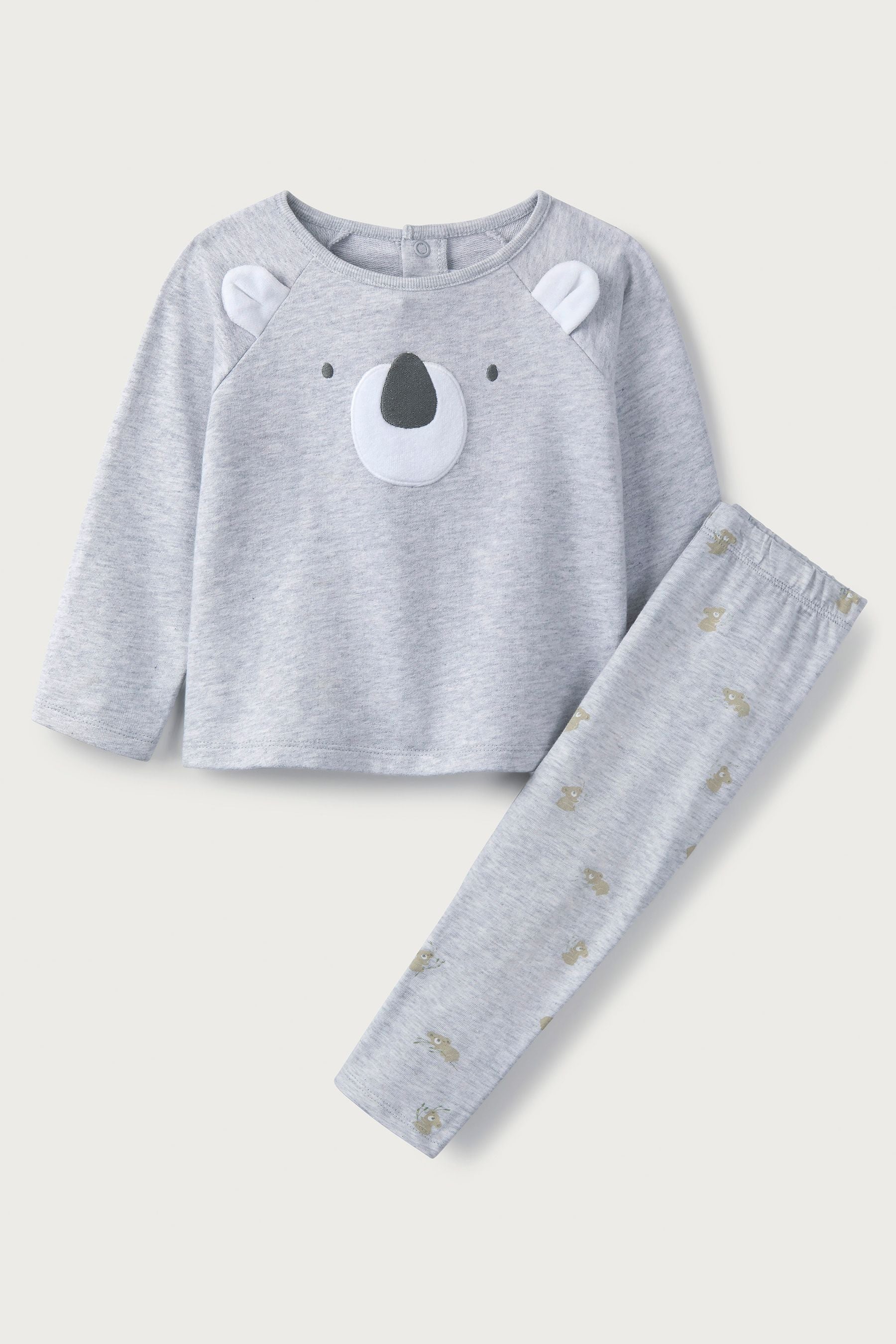 The White Company Koala Grey Sweatshirt & Legging Set