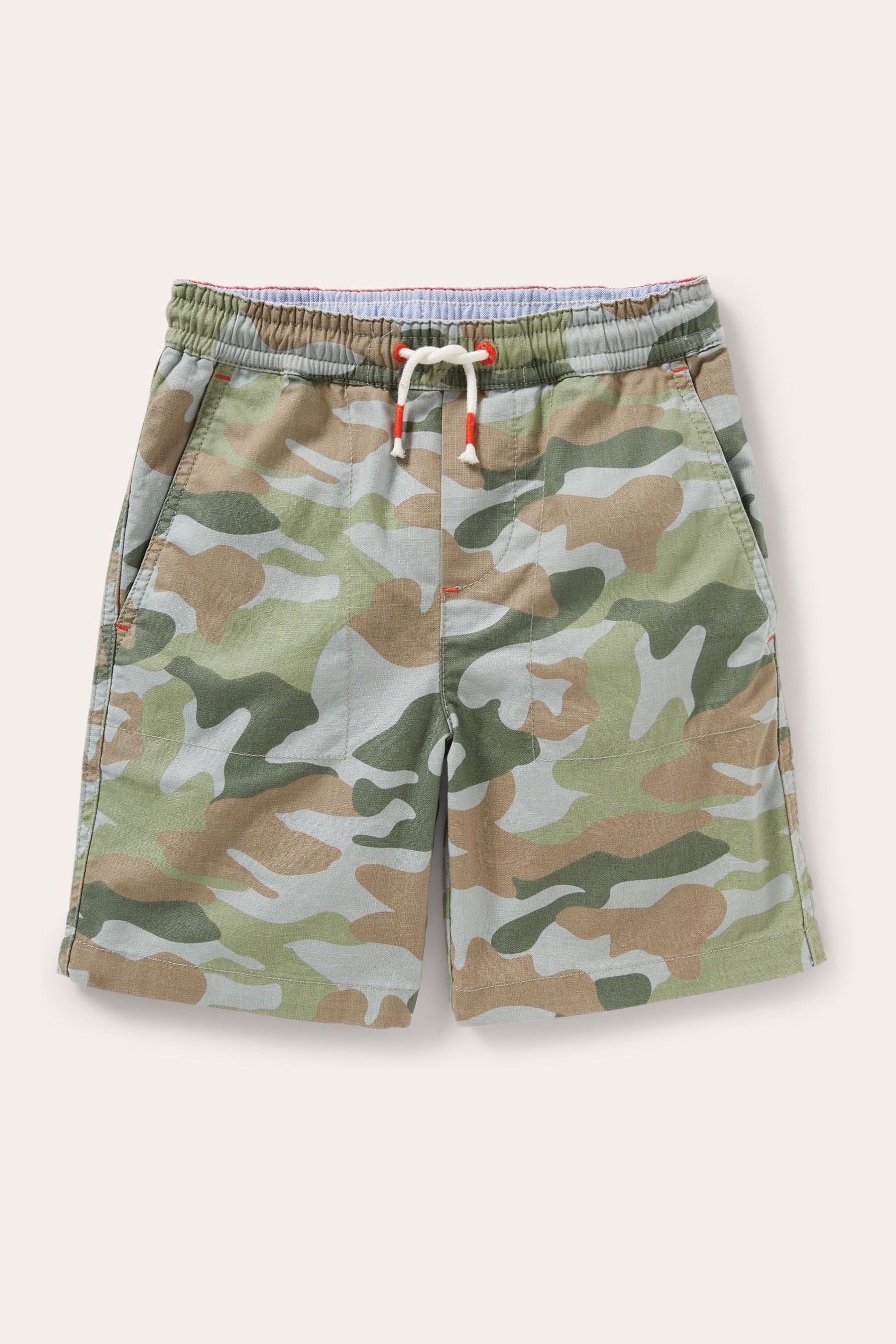 Boden Green Pull-on Drawstring Shorts