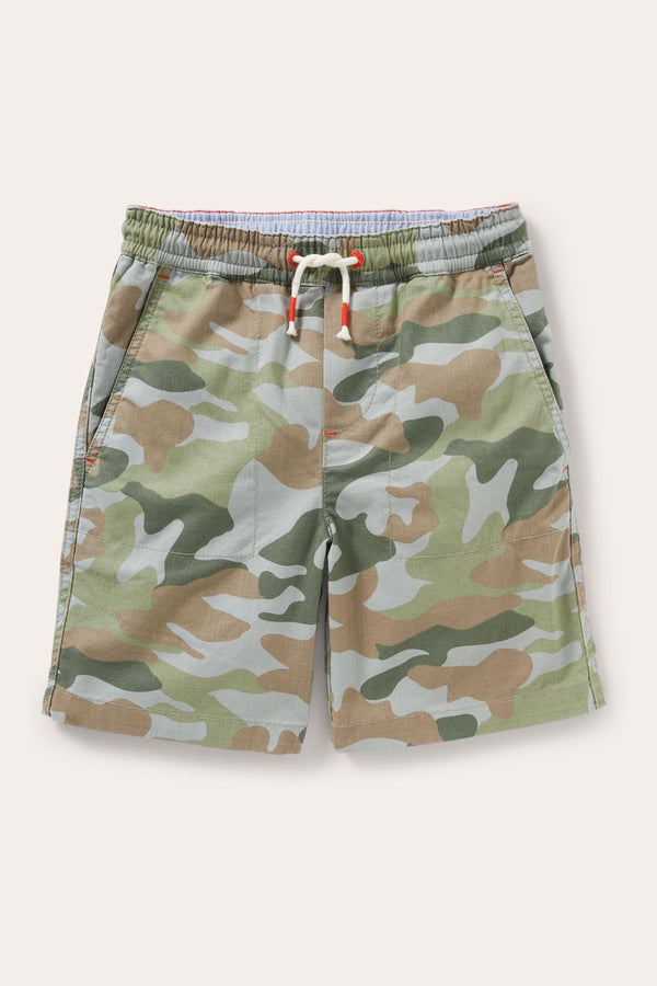 Boden Green Pull-on Drawstring Shorts