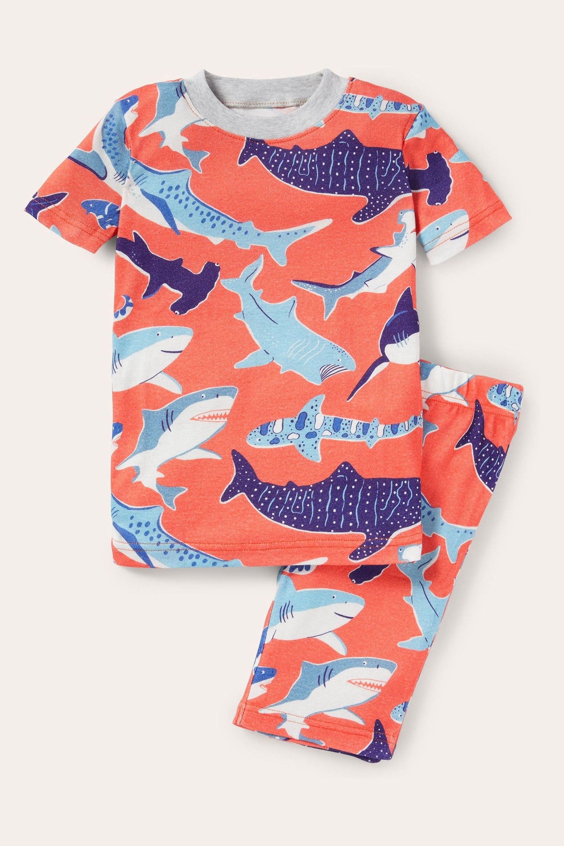 Boden Red Snug Glow-in-the-dark Pyjamas