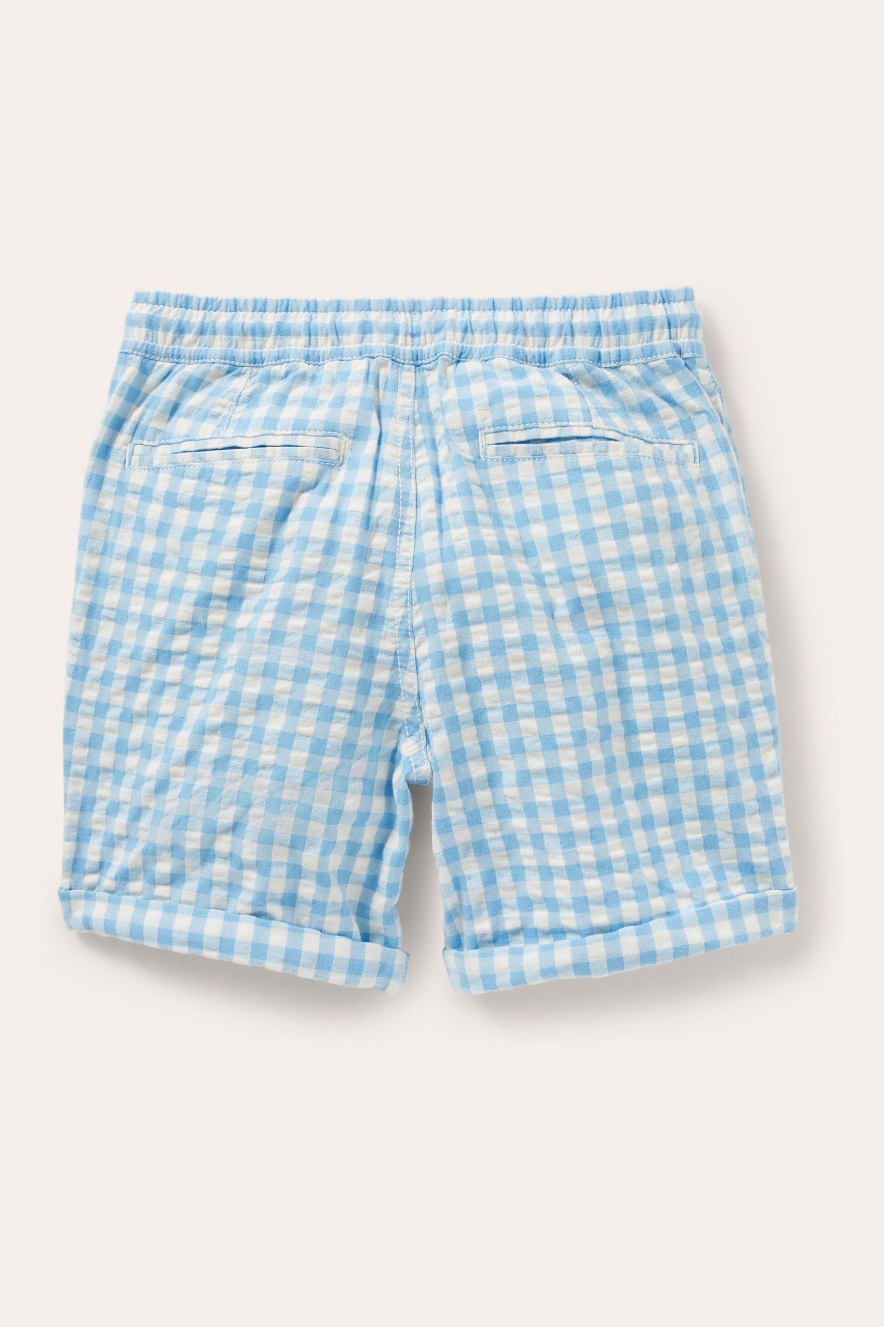 Boden Blue Smart Roll-up Shorts