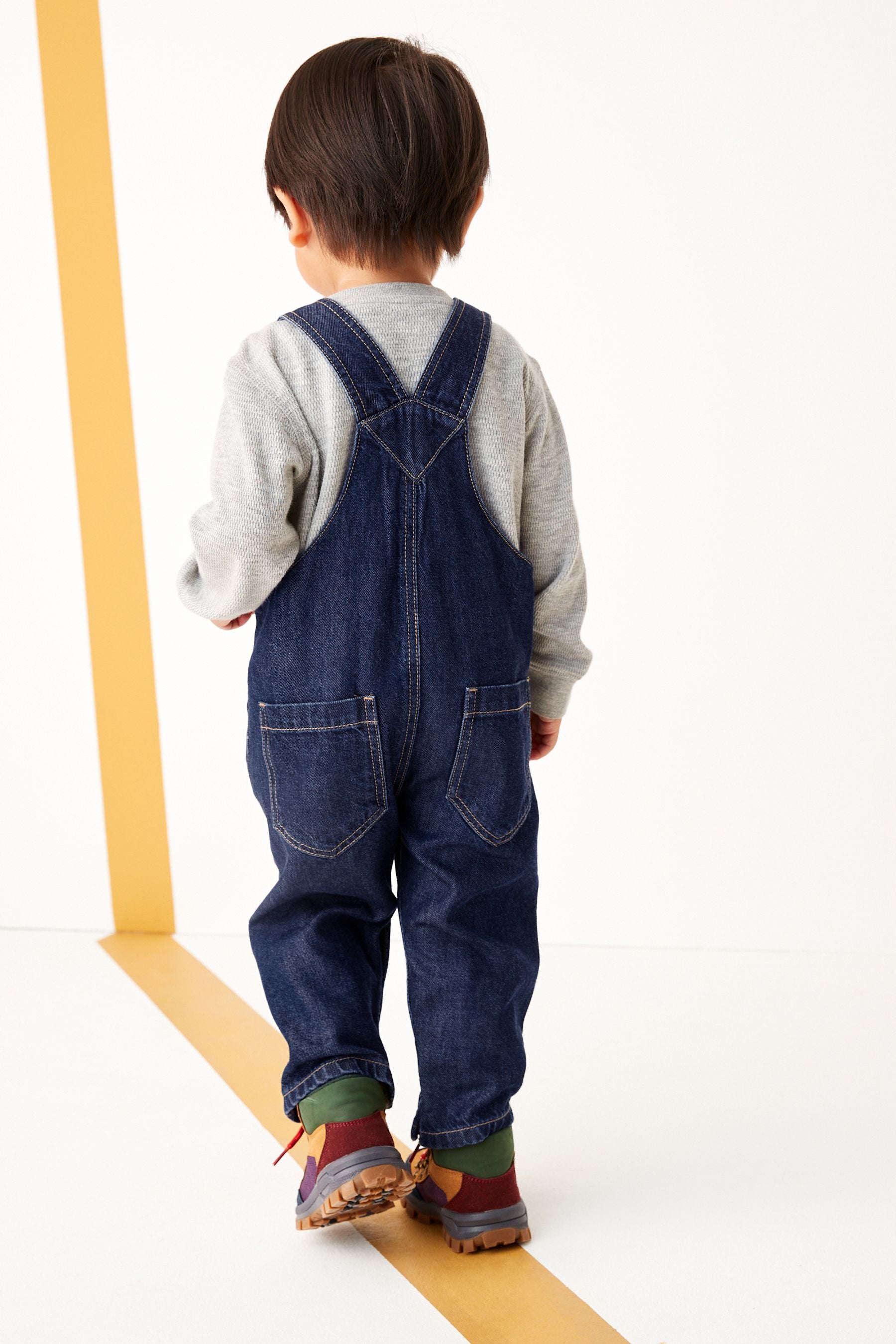 Indigo Rinse Denim Dungaree (3mths-7yrs)