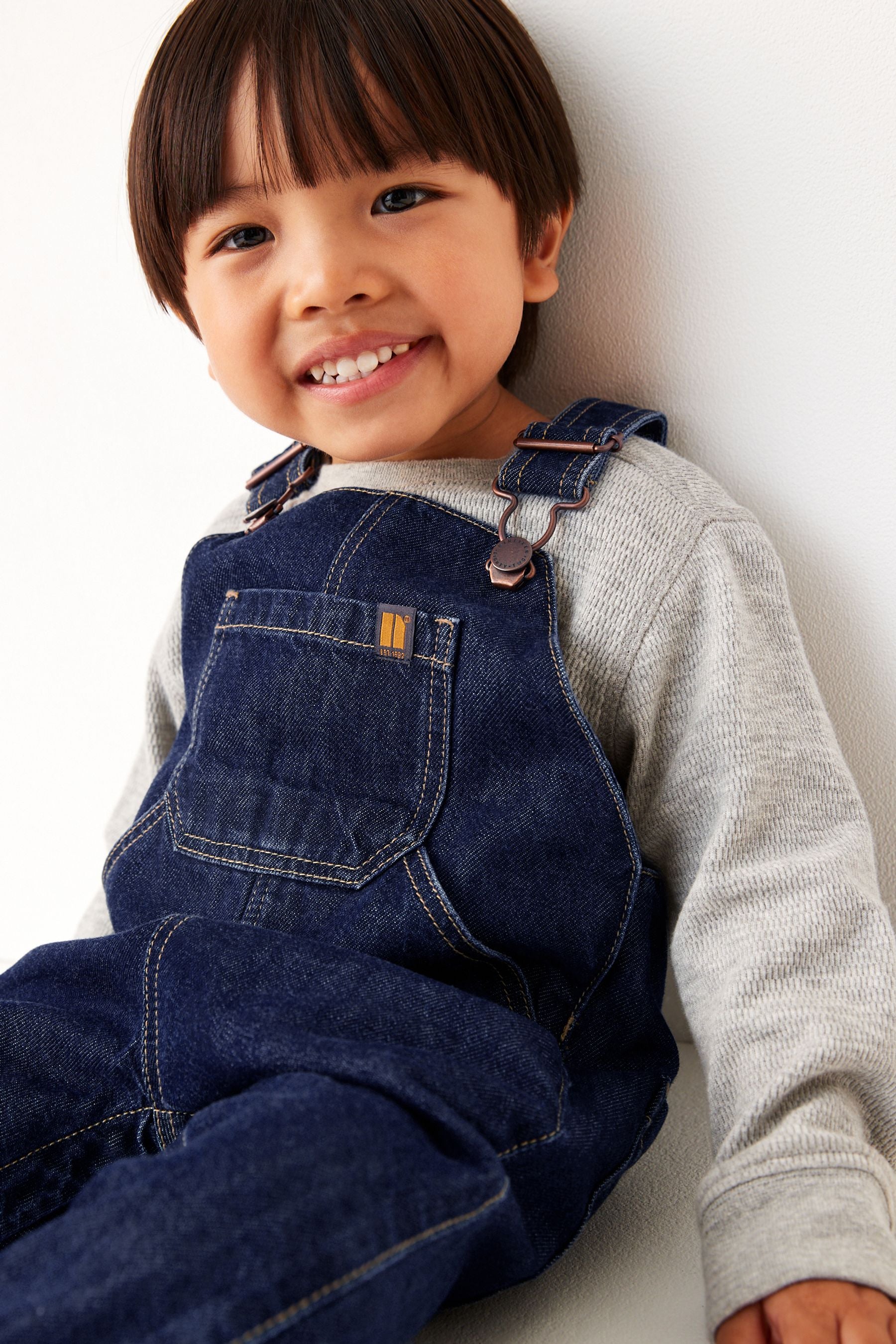 Indigo Rinse Denim Dungaree (3mths-7yrs)