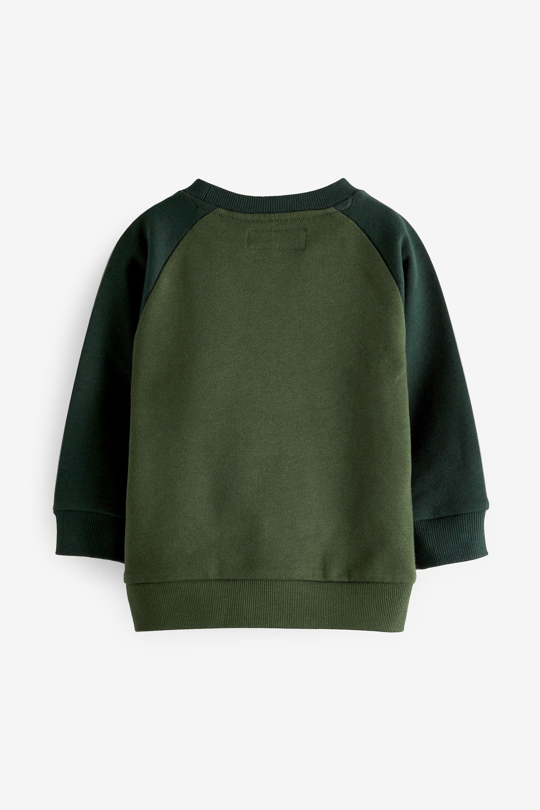 Green Transport Appliqu Sweatshirt (3mths-7yr