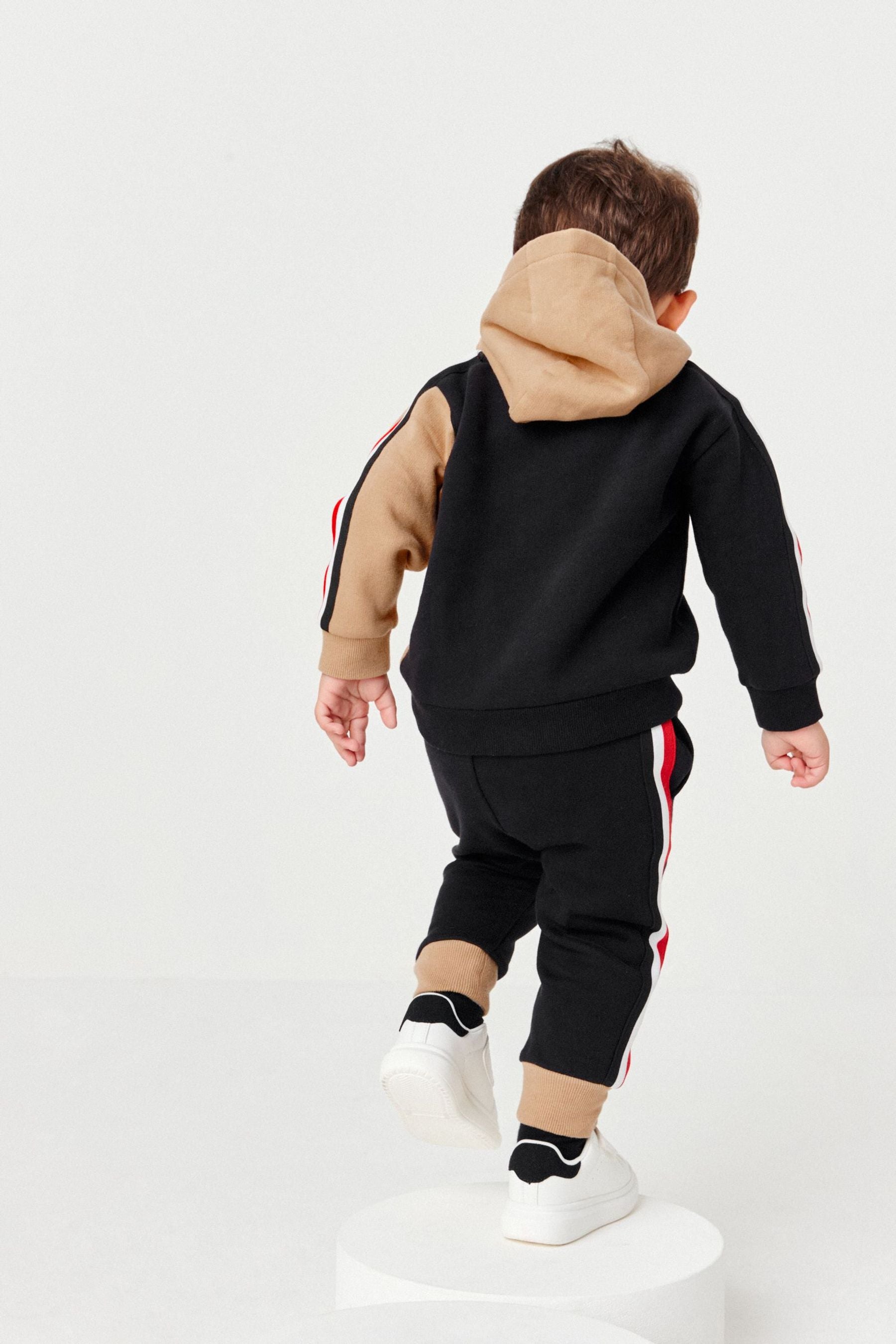 Multi Colourblock Hoodie and Jogger Set (3mths-7yrs)