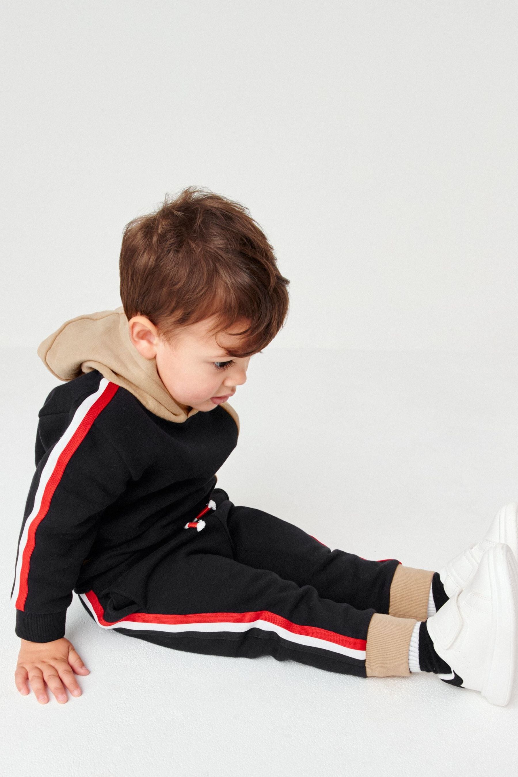 Multi Colourblock Hoodie and Jogger Set (3mths-7yrs)