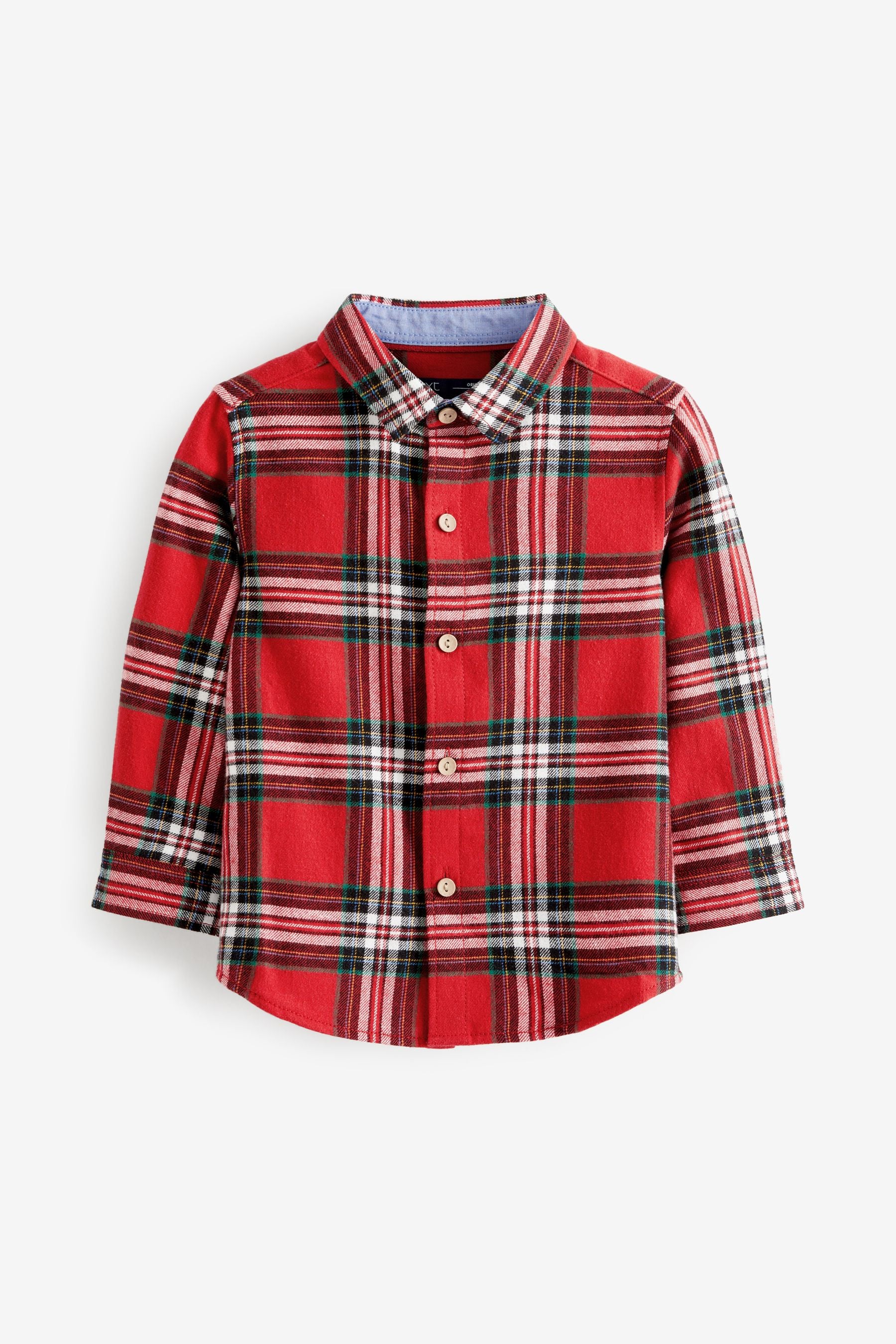 Red Tartan Next Check Shirt (3mths-7yrs)