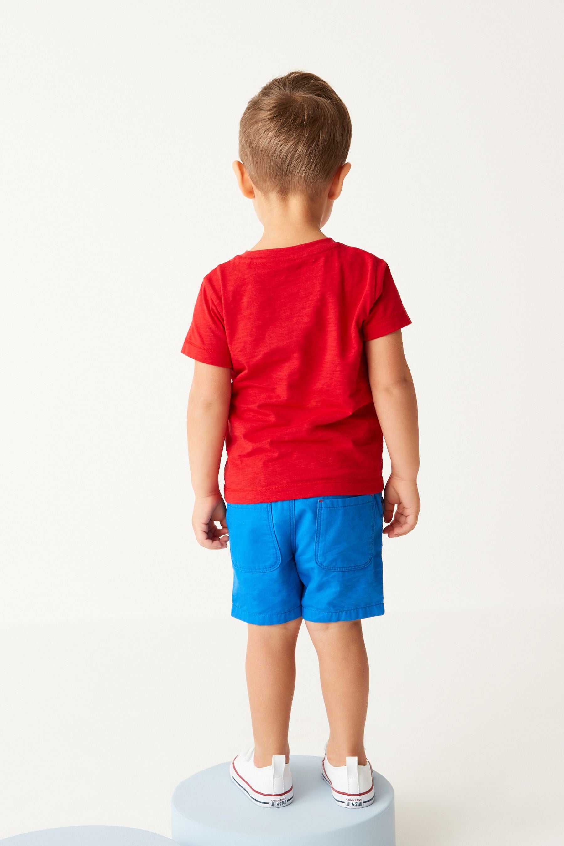 Blue Pull-On Shorts (3mths-7yrs)