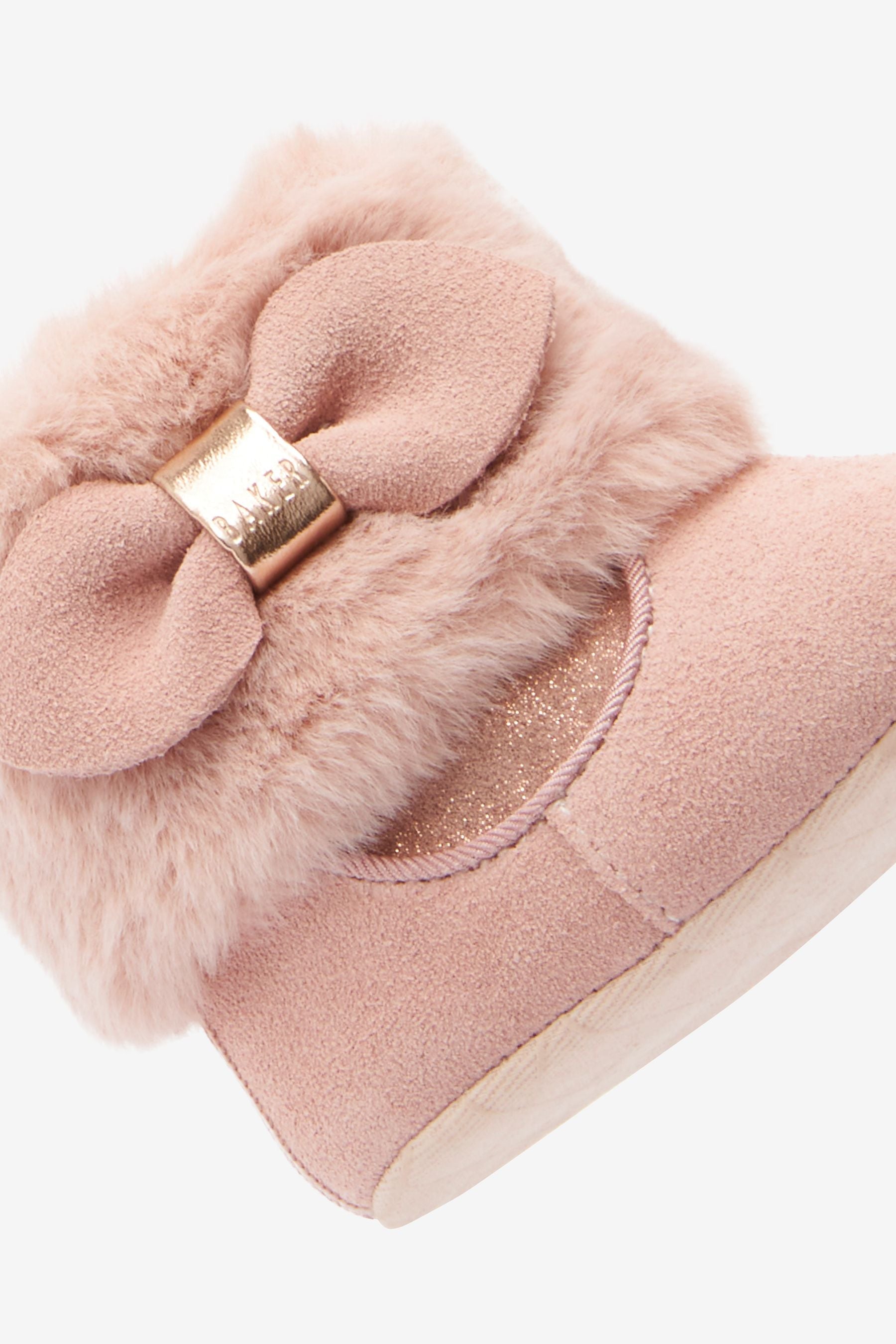 Pink Baker by Ted Baker Pink Faux Fur Boots