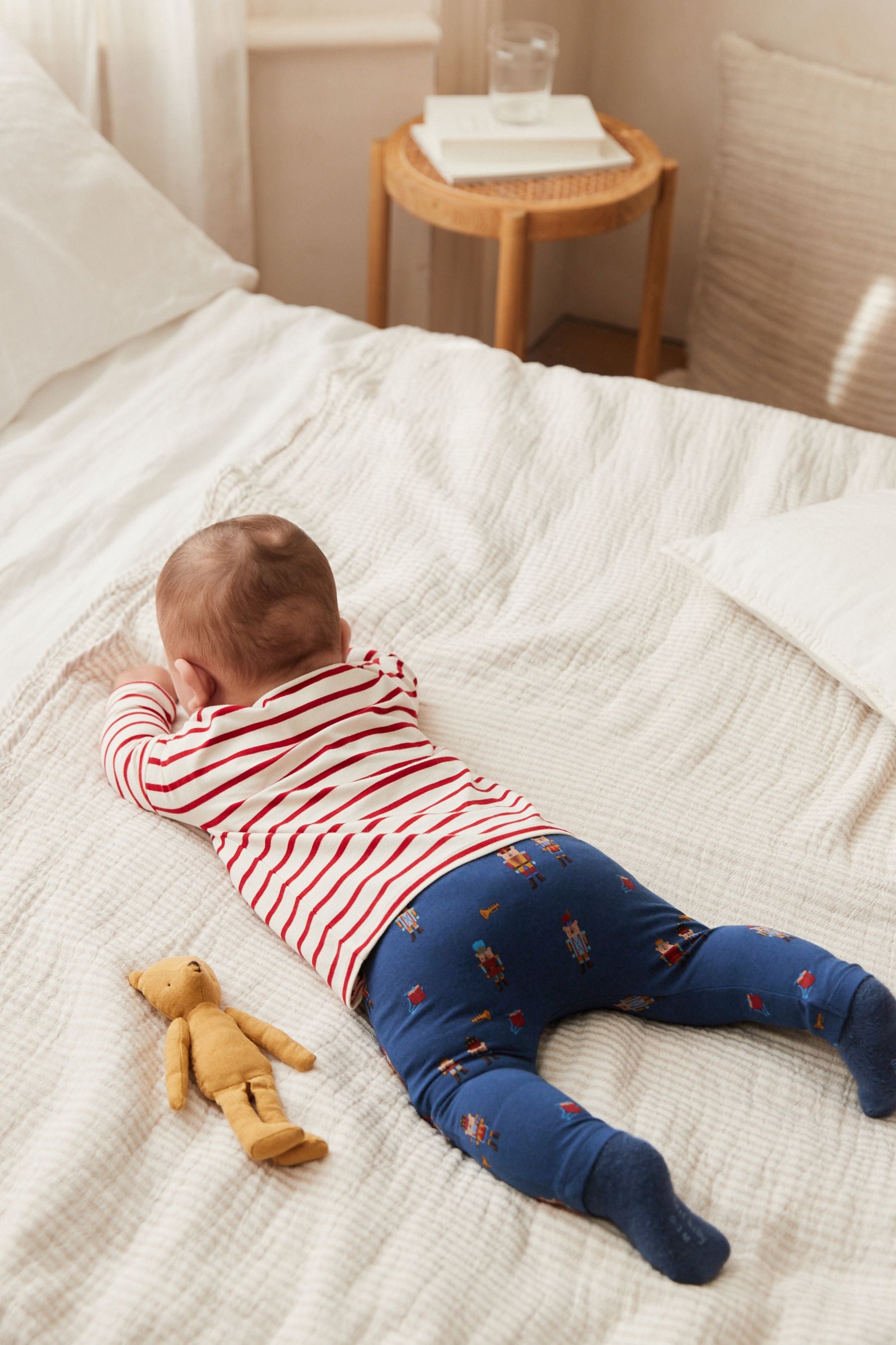 Red Baby T-Shirt And Leggings 2 Piece Set