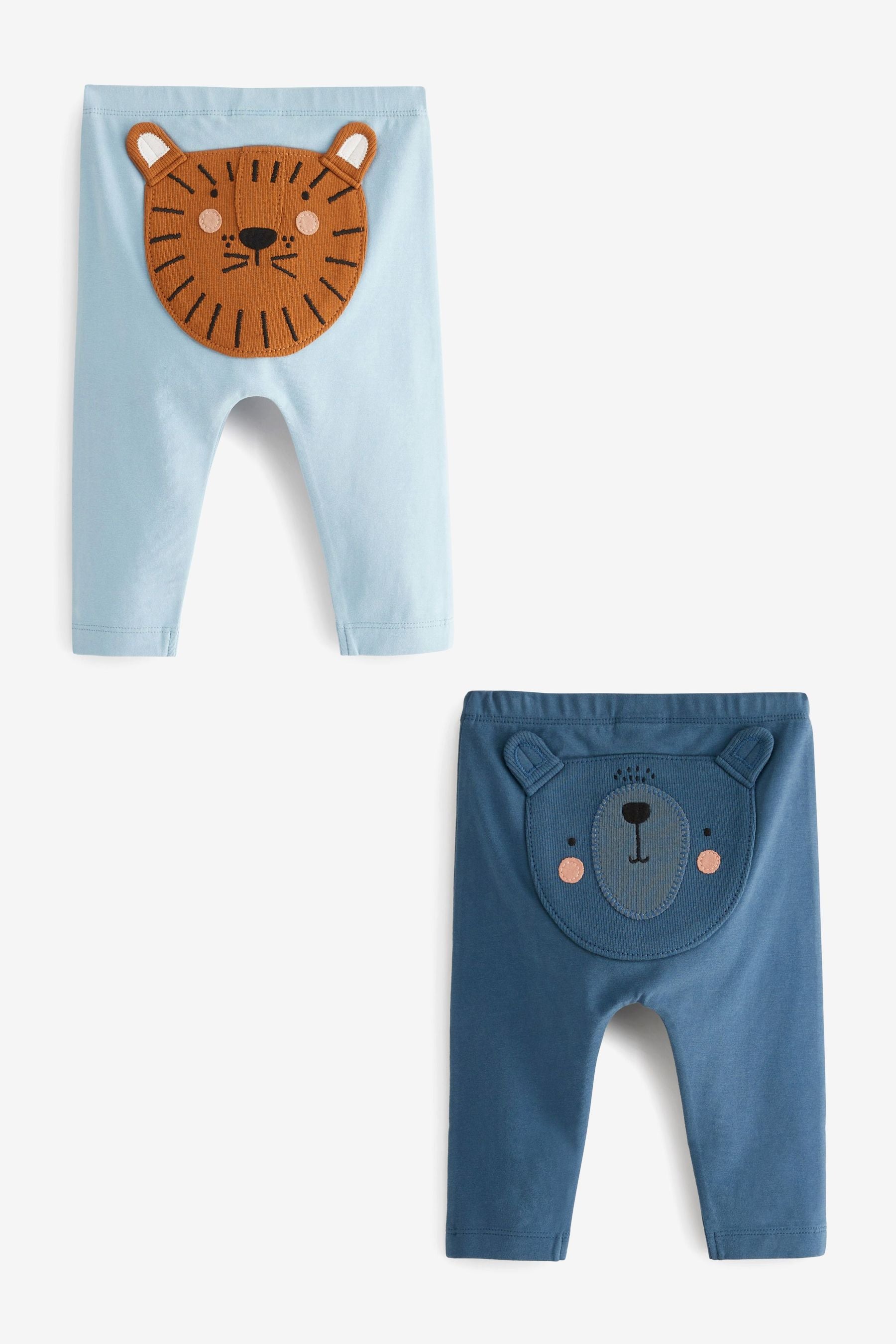 Blue Character Baby Leggings 2 Pack